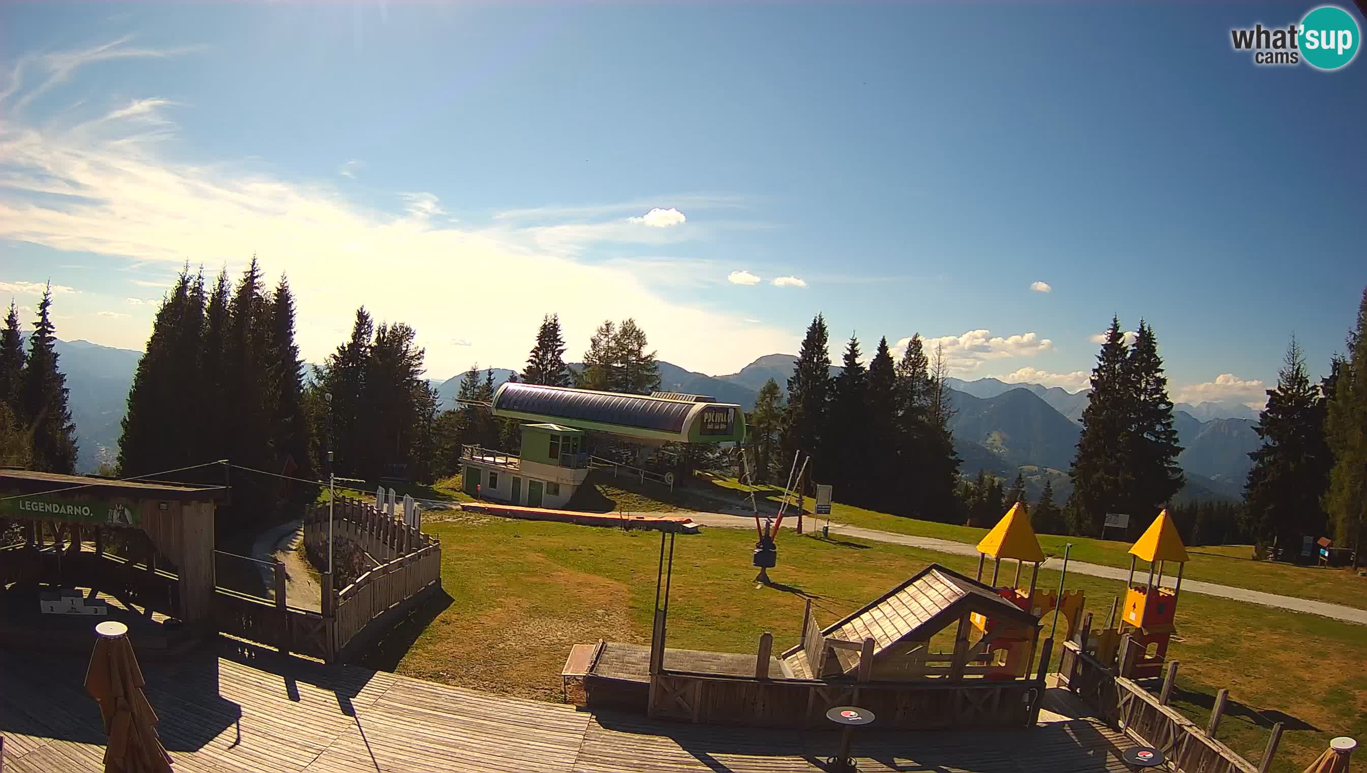 Webcam Počivalo – Alpska Perla | Vista live dalla stazione sciistica di Cerkno