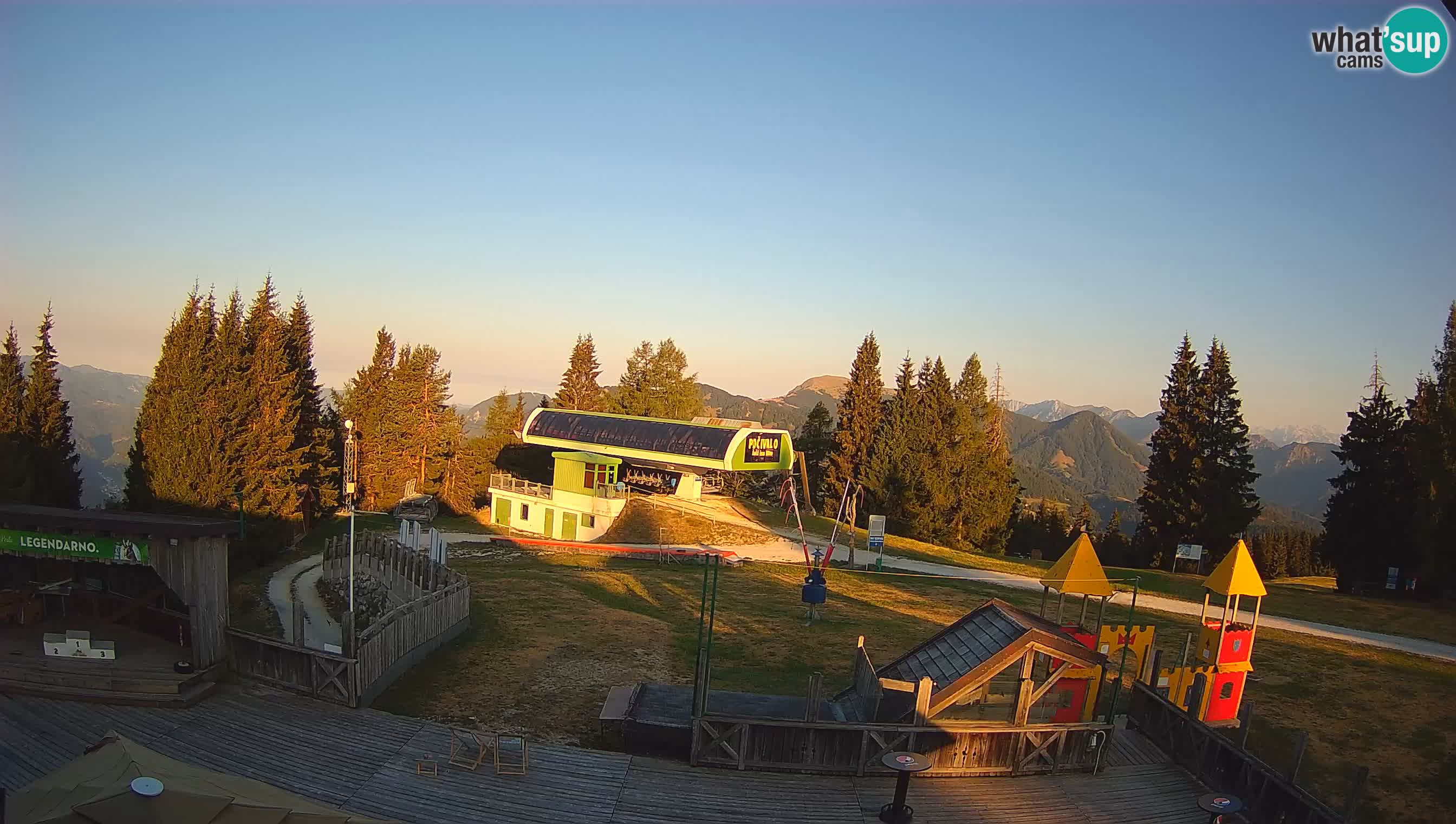 Cámara web Počivalo – Alpska Perla | Vista en vivo desde la estación de esquí Cerkno