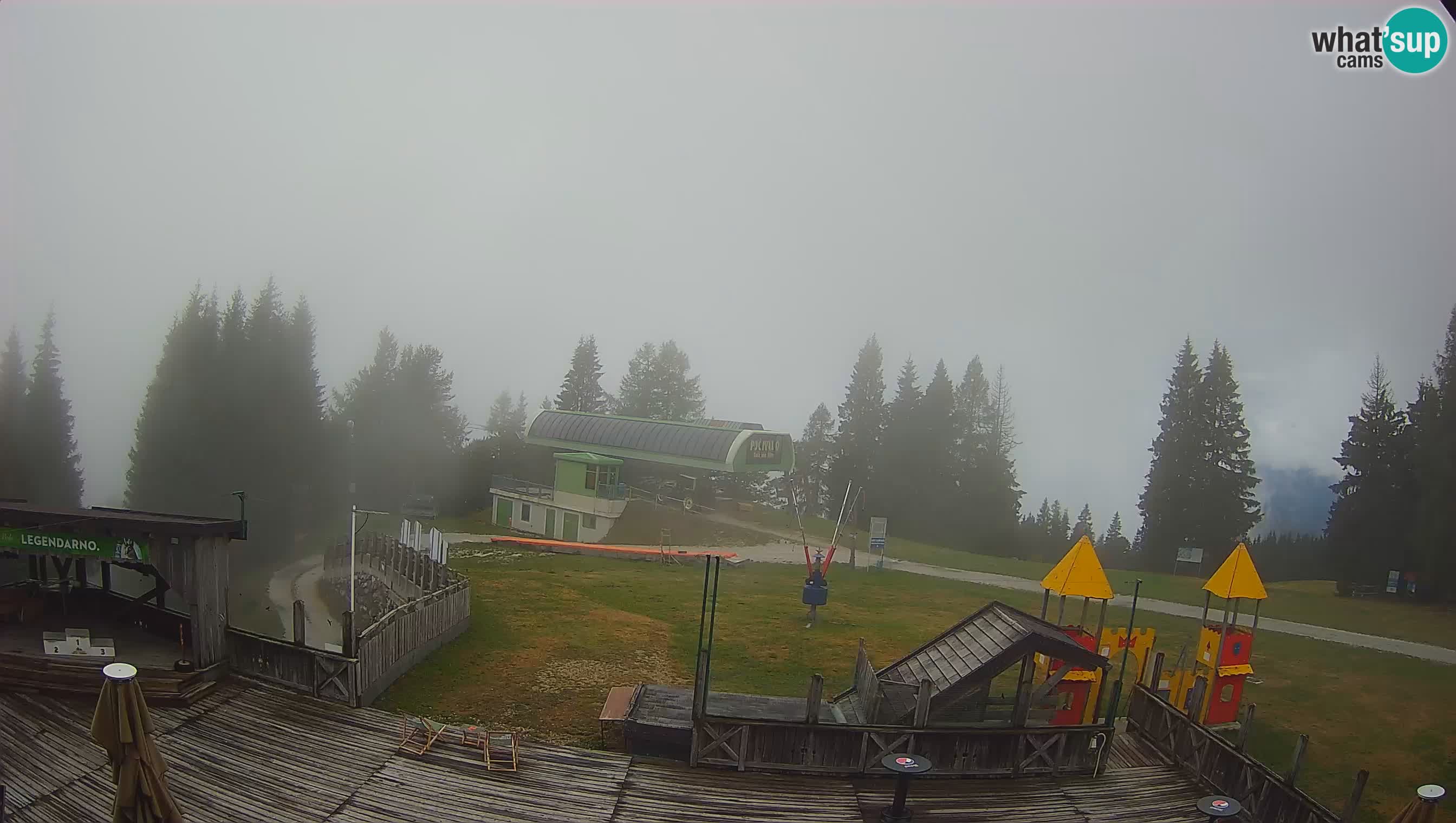 Webcam Počivalo – Alpska Perla | Vista live dalla stazione sciistica di Cerkno