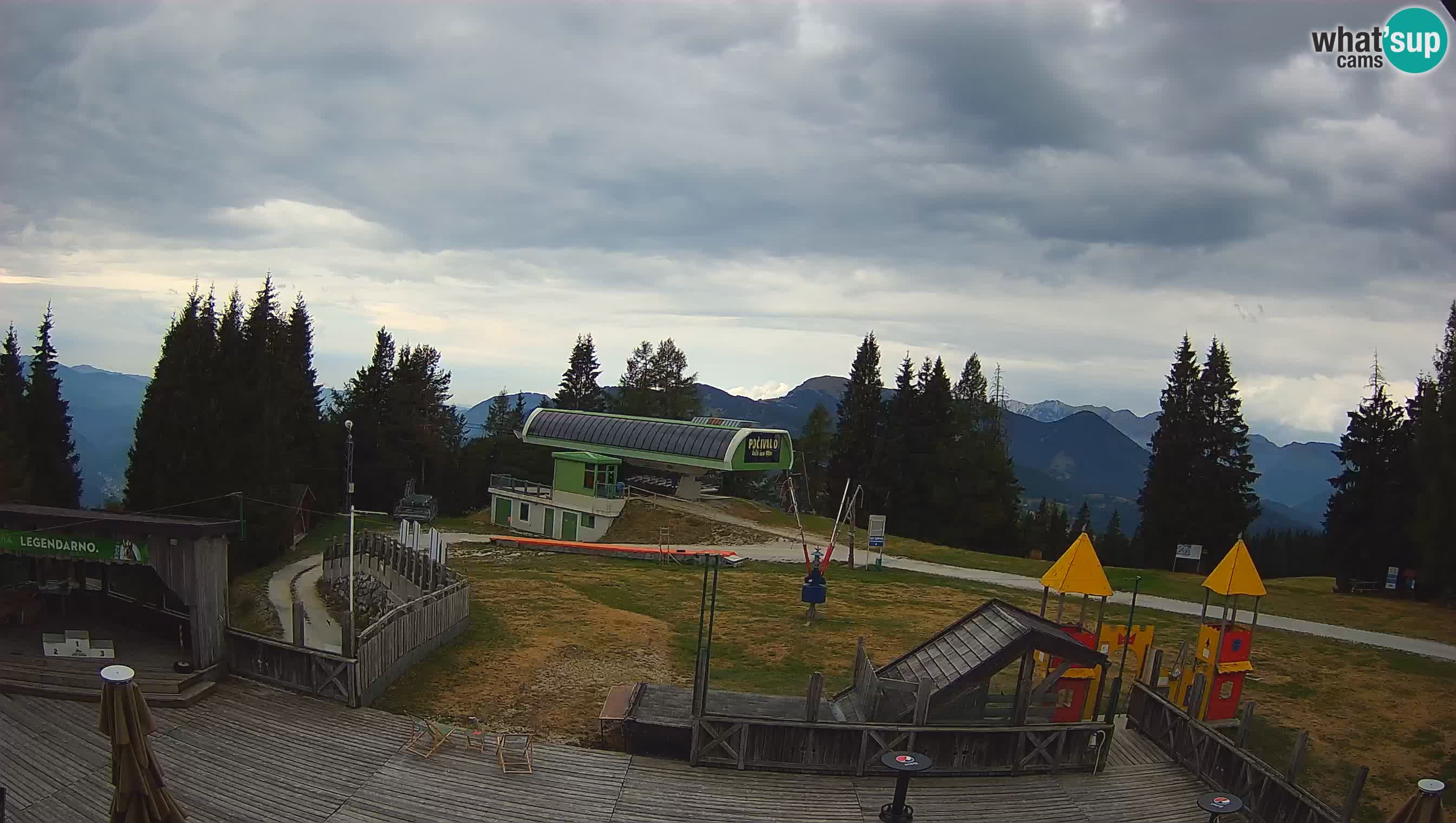Web kamera Počivalo – Alpska Perla | Pogled uživo sa skijališta Cerkno