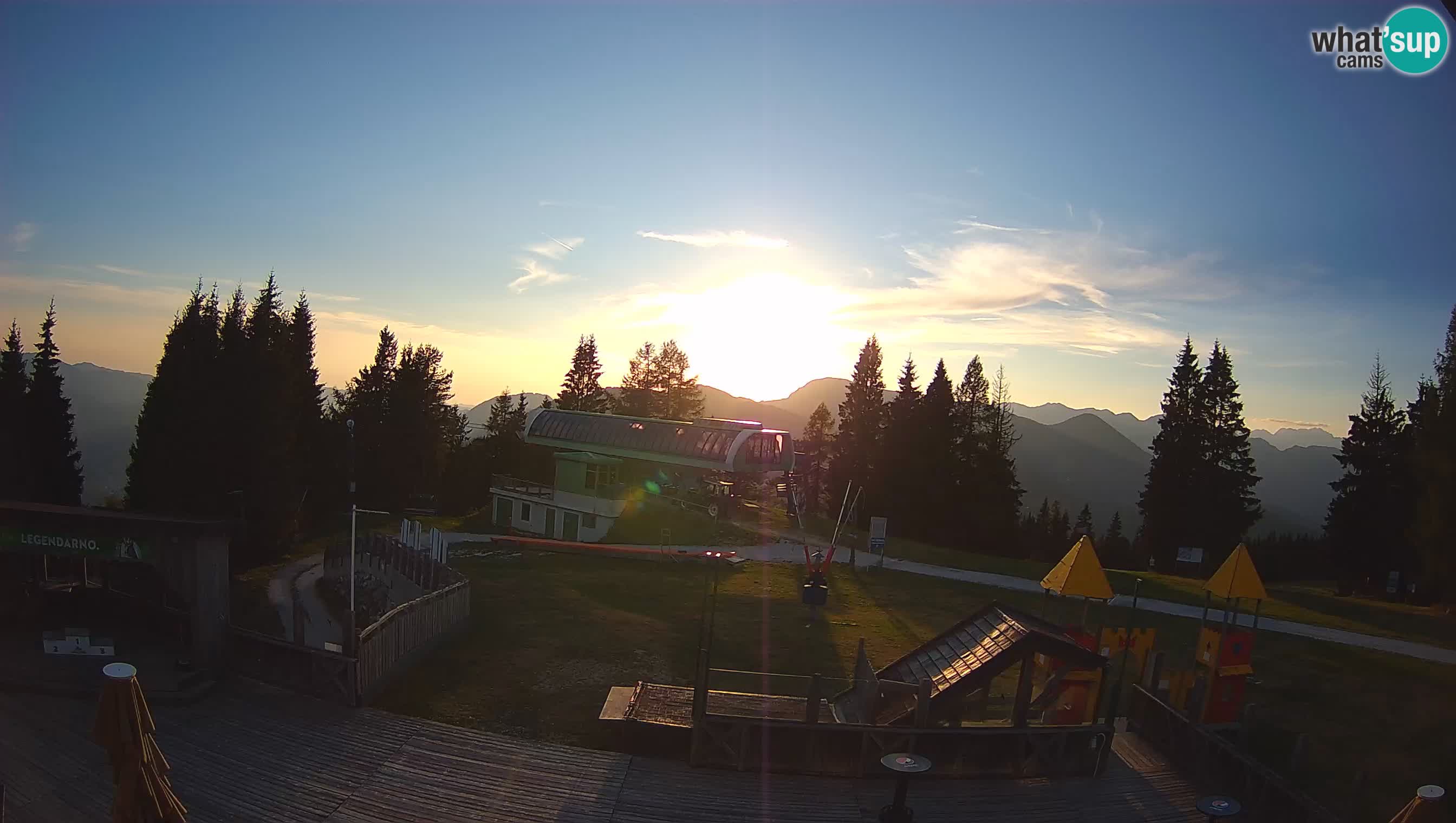 Webcam Počivalo – Alpska Perla | Vista live dalla stazione sciistica di Cerkno