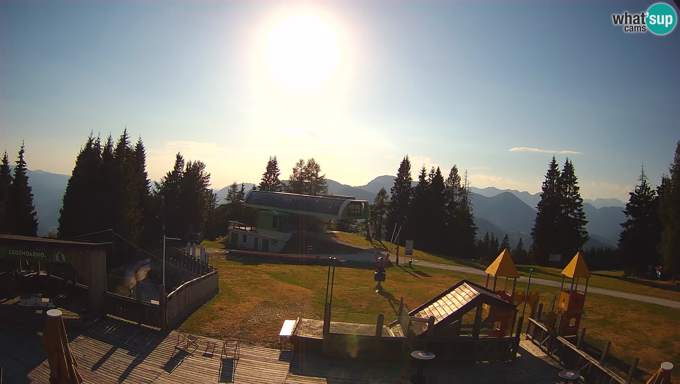 Webcam de la station de ski des Alpes slovènes à Cerkno Počivalo