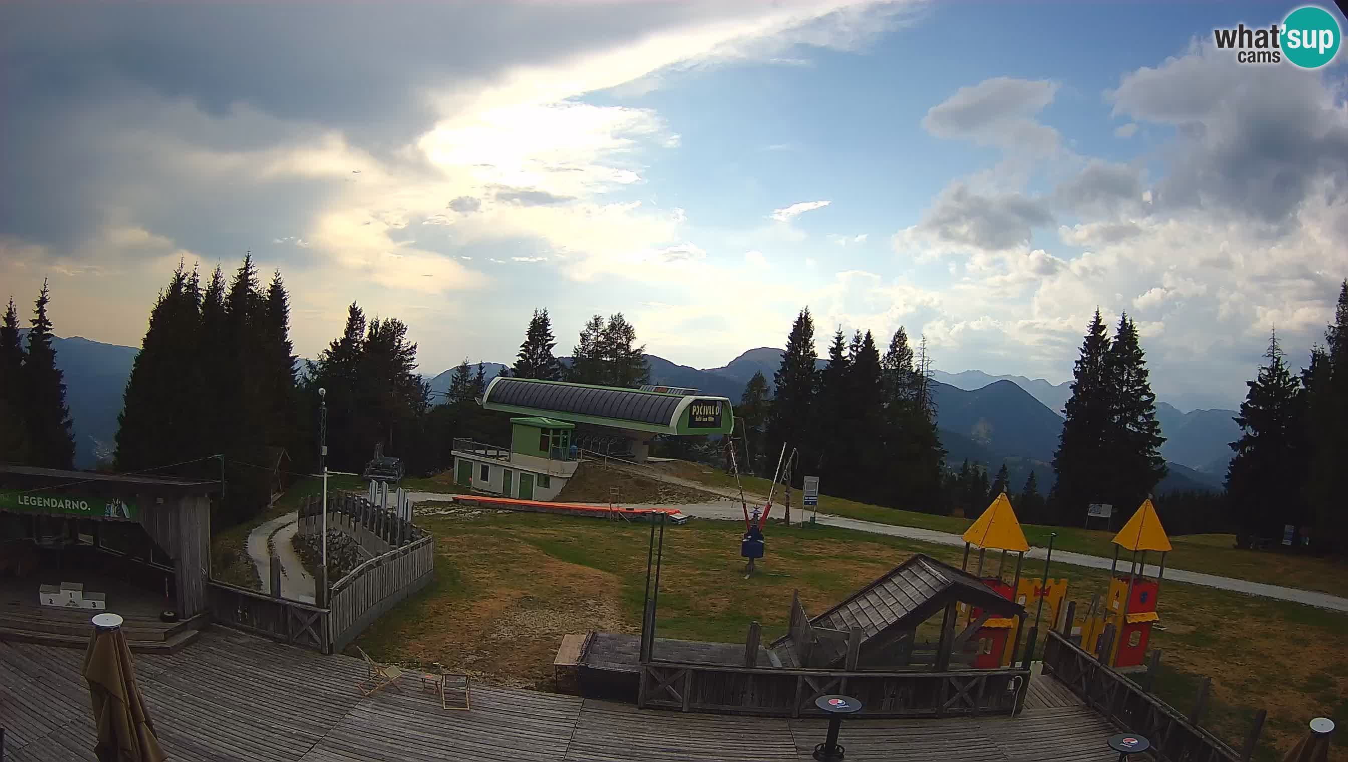 Webcam de la station de ski des Alpes slovènes à Cerkno Počivalo