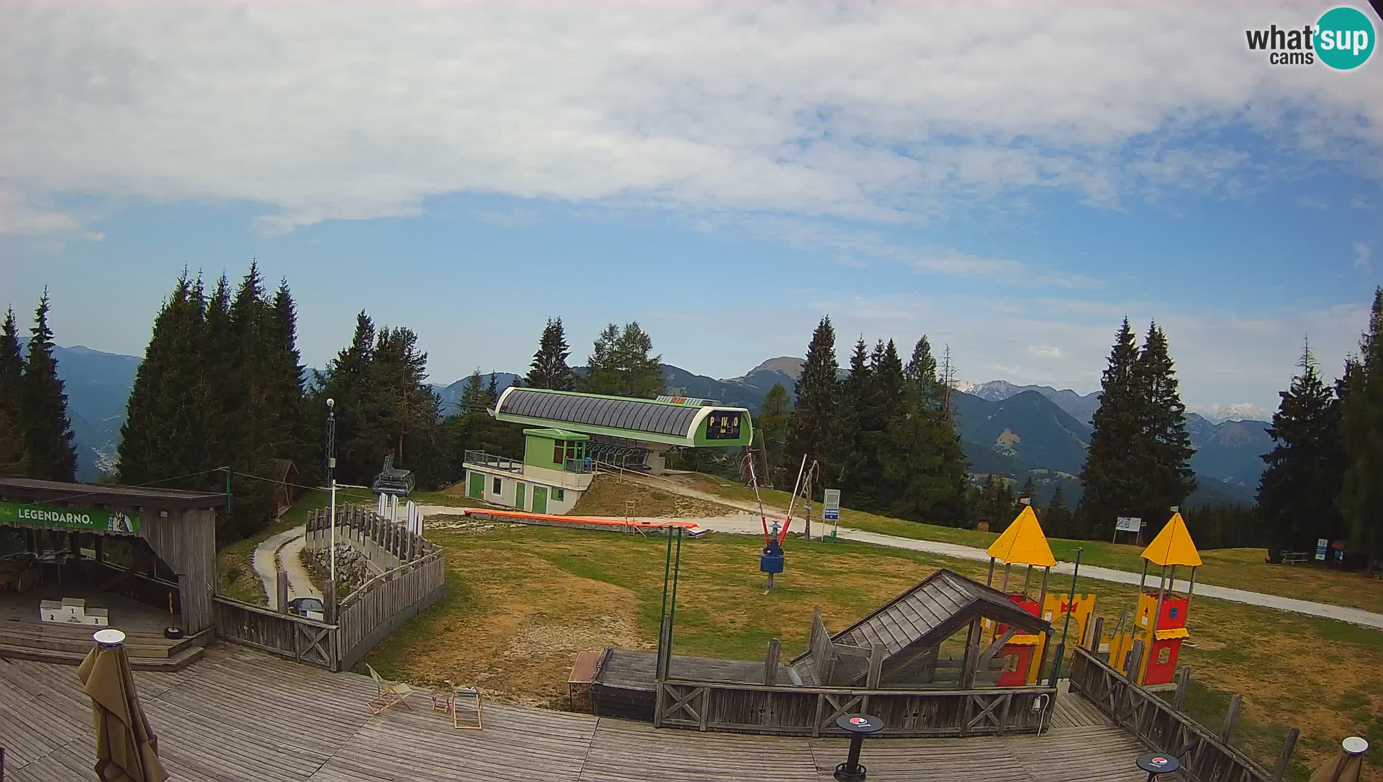 Webcam Počivalo – Alpska Perla | Vista live dalla stazione sciistica di Cerkno
