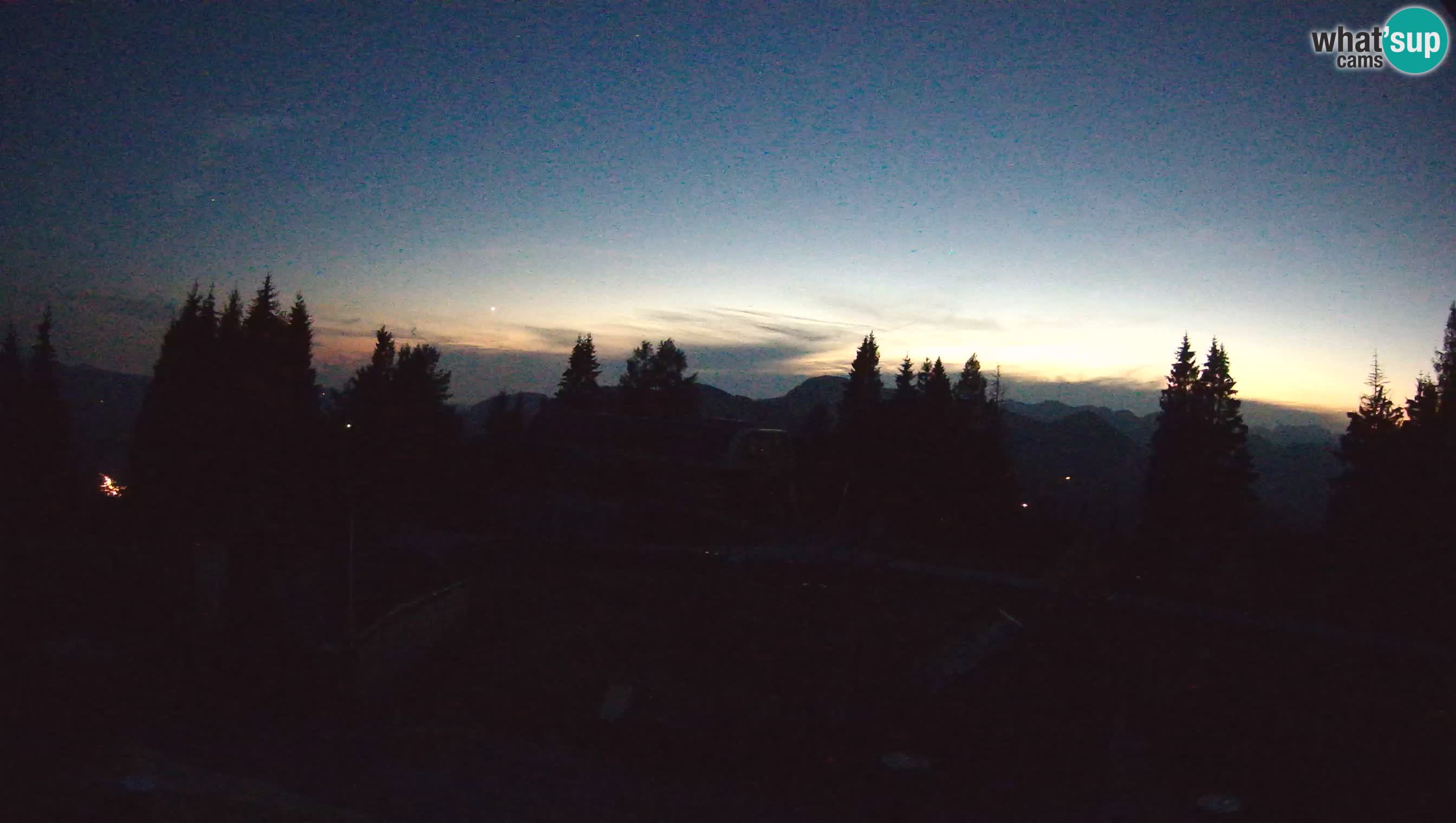 Webcam Počivalo – Alpska Perla | Vista live dalla stazione sciistica di Cerkno