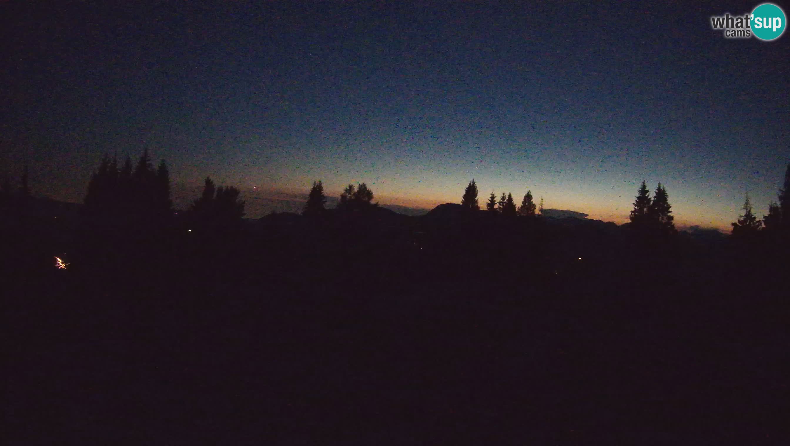 Webcam de la station de ski des Alpes slovènes à Cerkno Počivalo