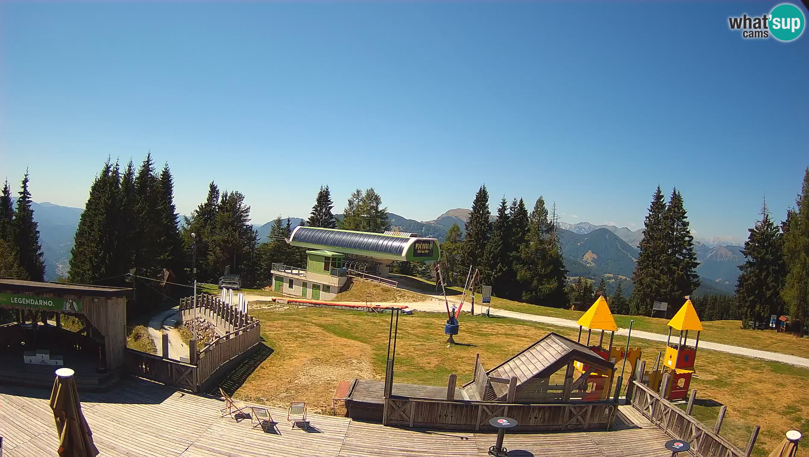 Webcam Počivalo – Alpska Perla | Vista live dalla stazione sciistica di Cerkno