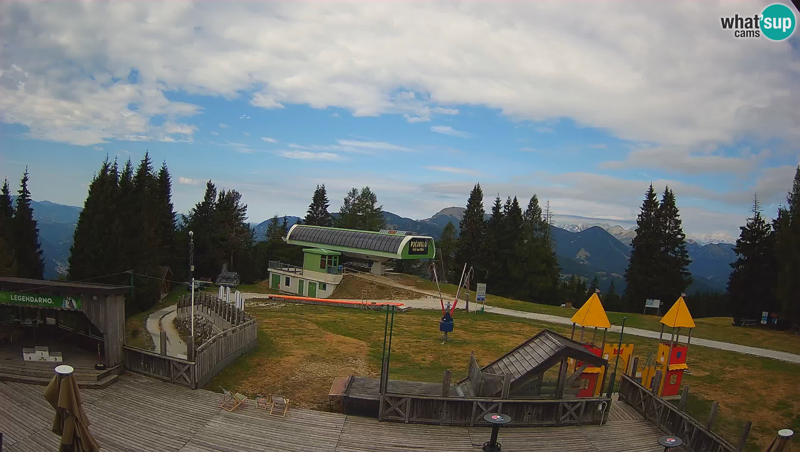 Webcam Počivalo – Alpska Perla | Vista live dalla stazione sciistica di Cerkno