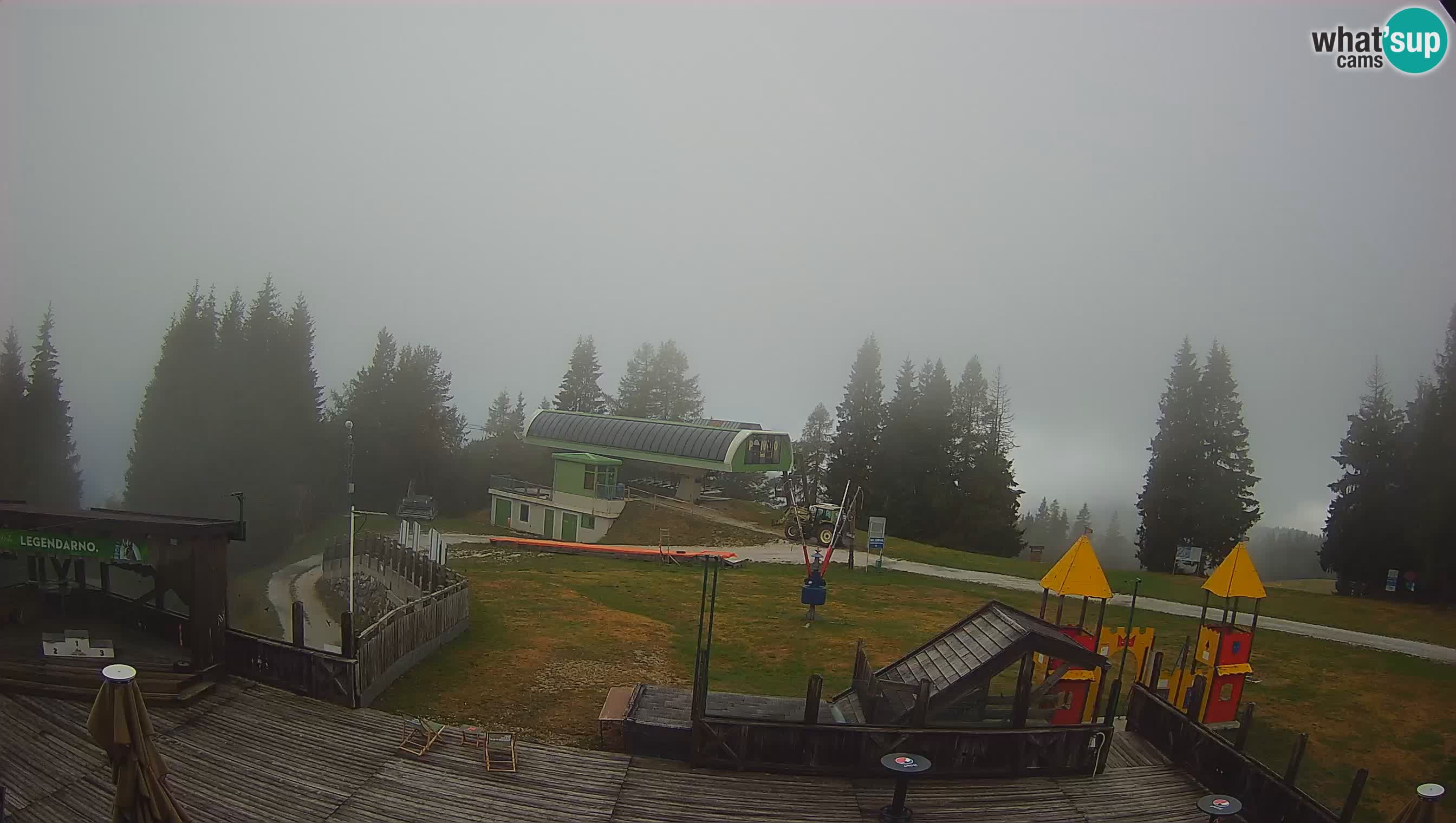 Webcam Počivalo – Alpska Perla | Vista live dalla stazione sciistica di Cerkno