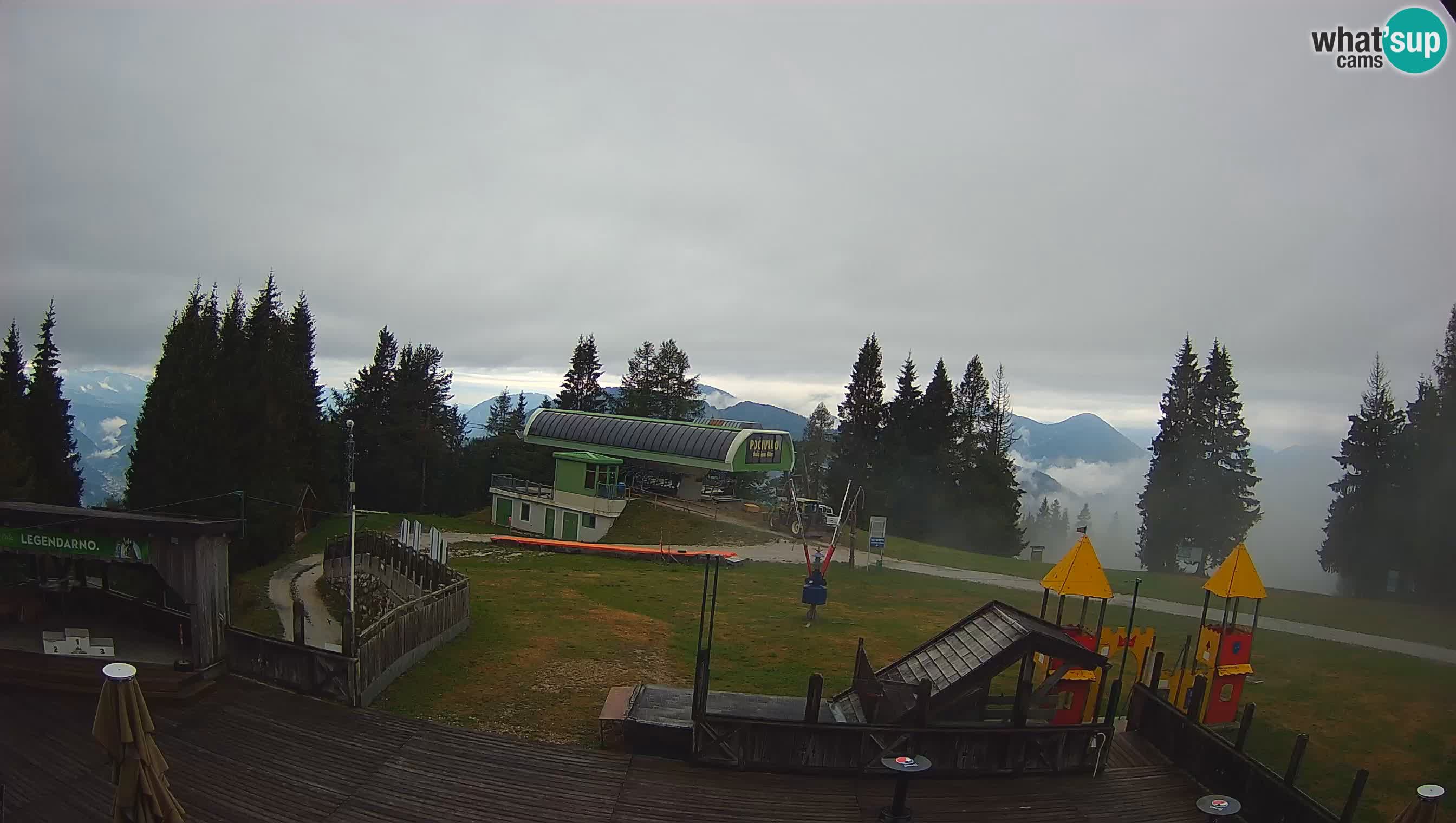 Webcam de la station de ski des Alpes slovènes à Cerkno Počivalo