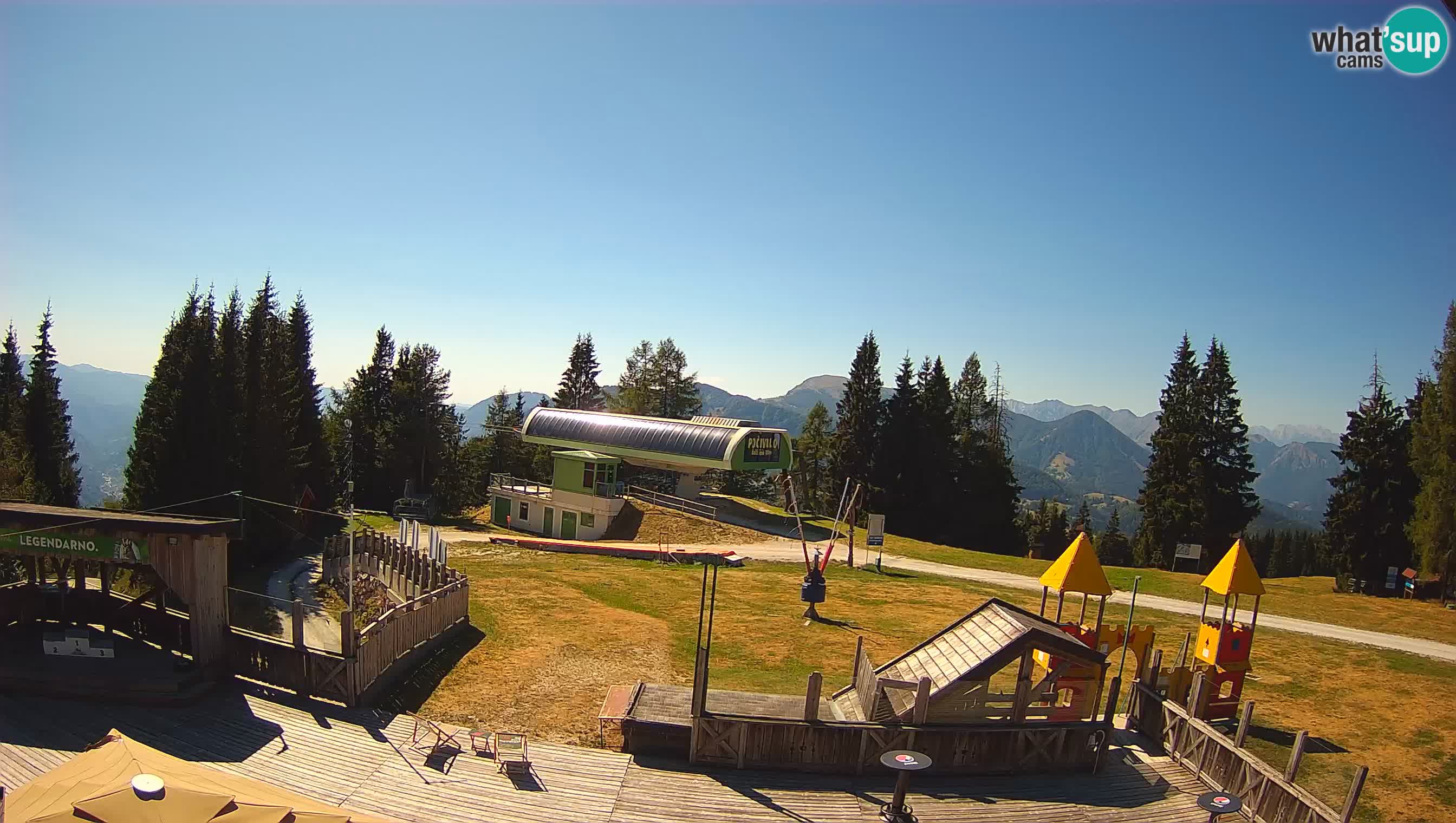 Webcam Počivalo – Alpska Perla | Vista live dalla stazione sciistica di Cerkno