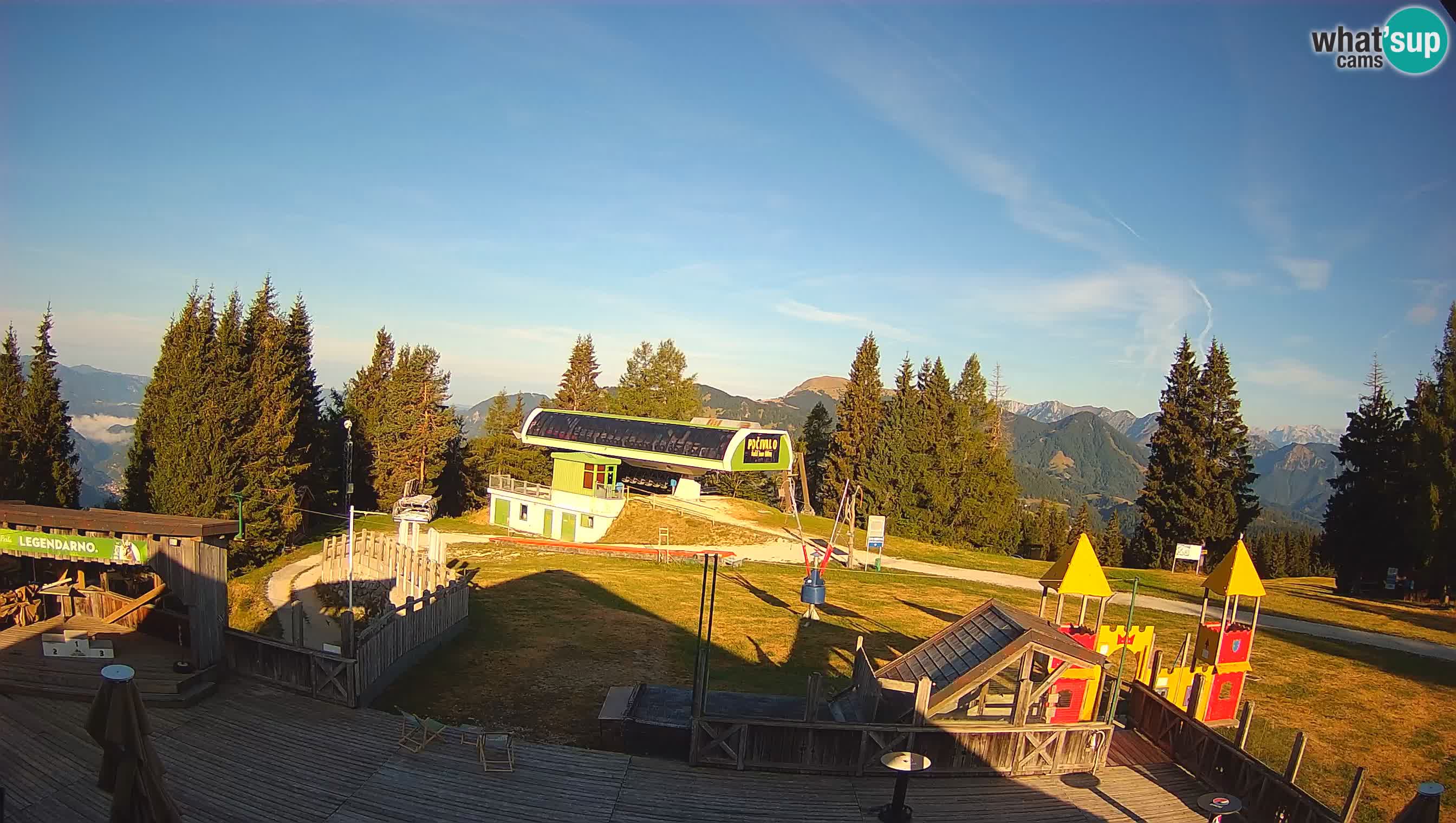 Webcam Počivalo – Alpska Perla | Vista live dalla stazione sciistica di Cerkno