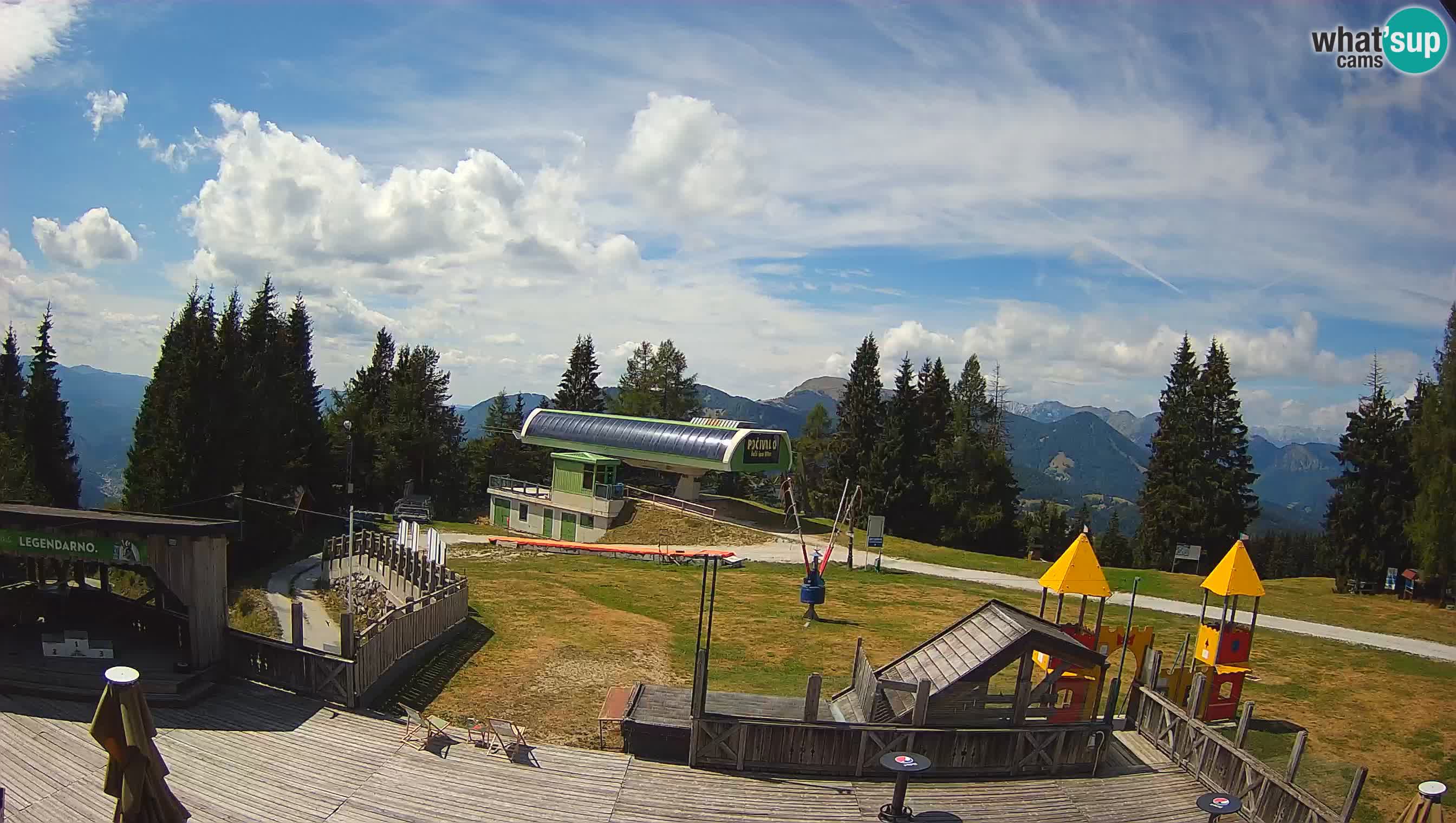 Webcam Počivalo – Alpska Perla | Live View from Cerkno Ski Resort