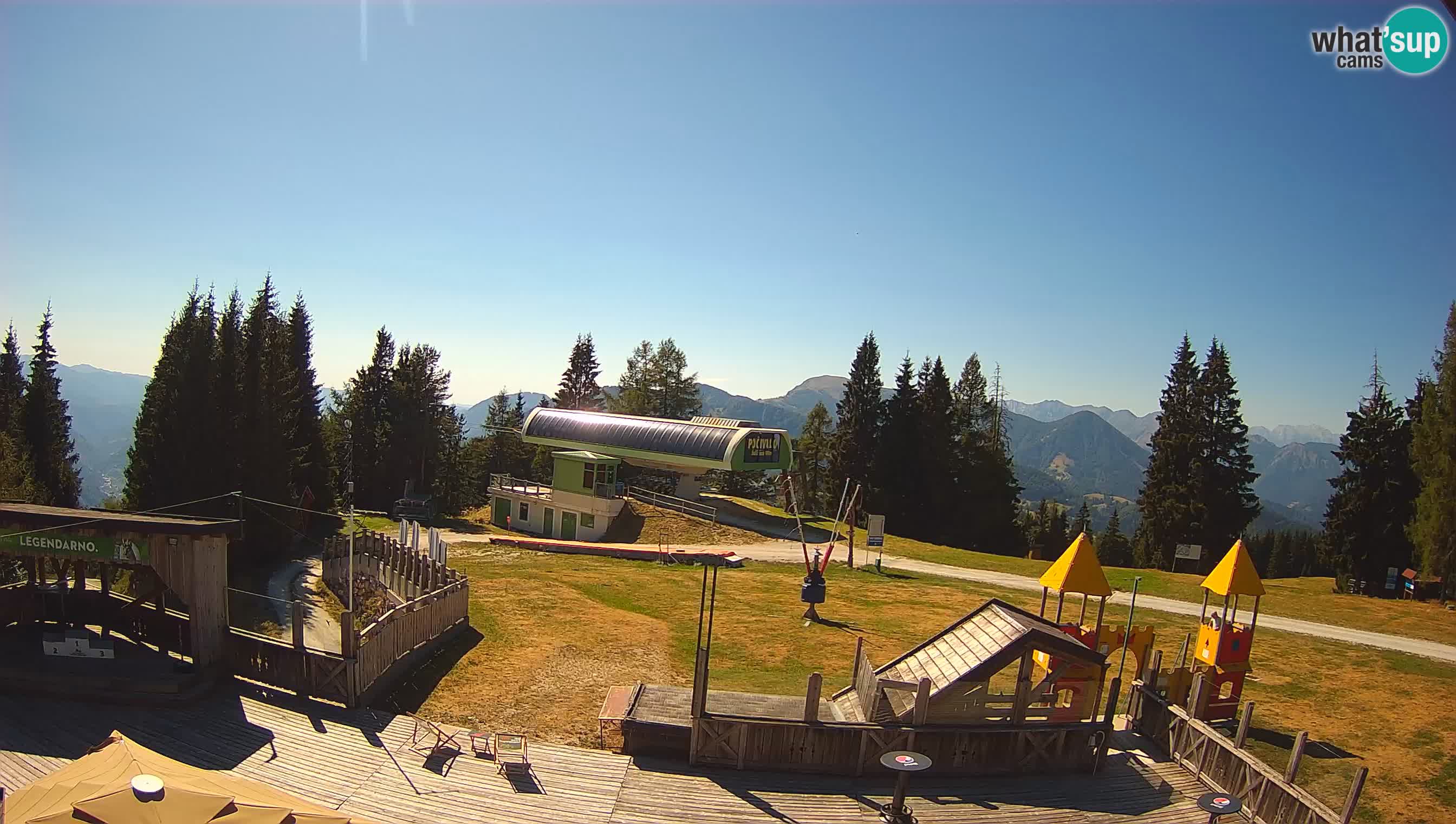 Webcam Počivalo – Alpska Perla | Vista live dalla stazione sciistica di Cerkno