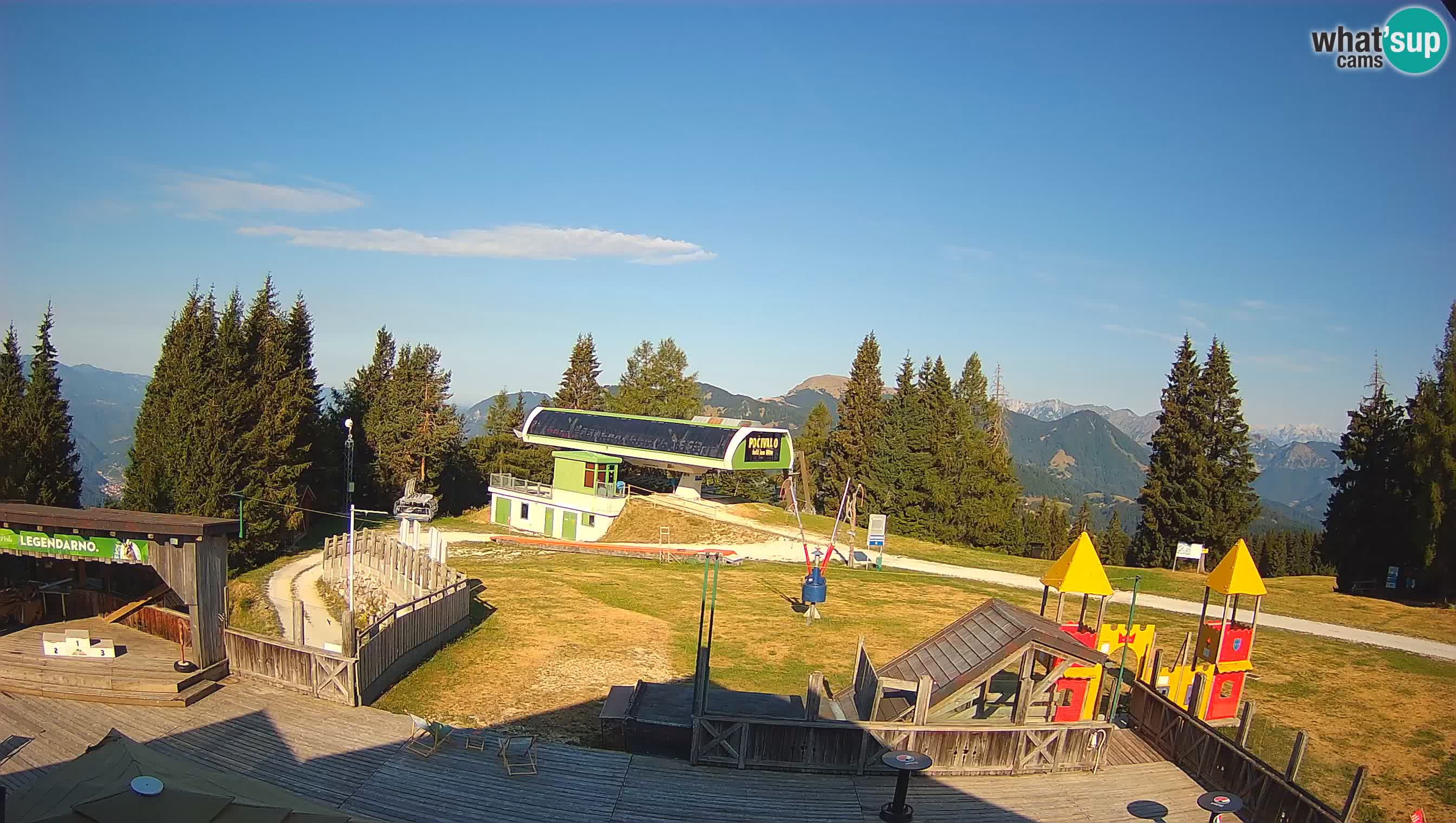Webcam de la station de ski des Alpes slovènes à Cerkno Počivalo