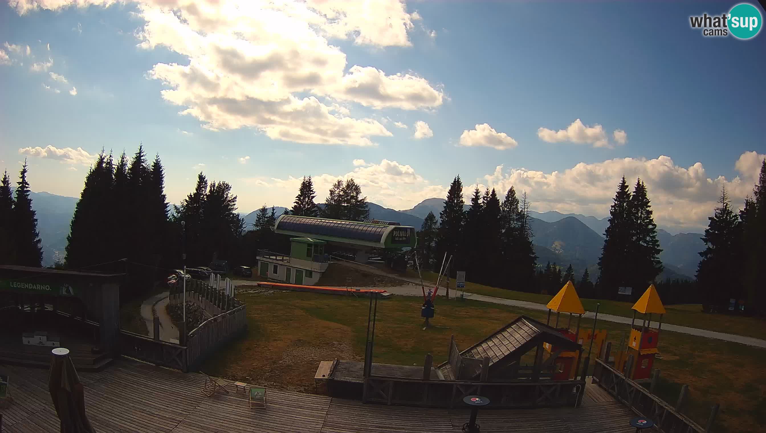 Webcam de la station de ski des Alpes slovènes à Cerkno Počivalo