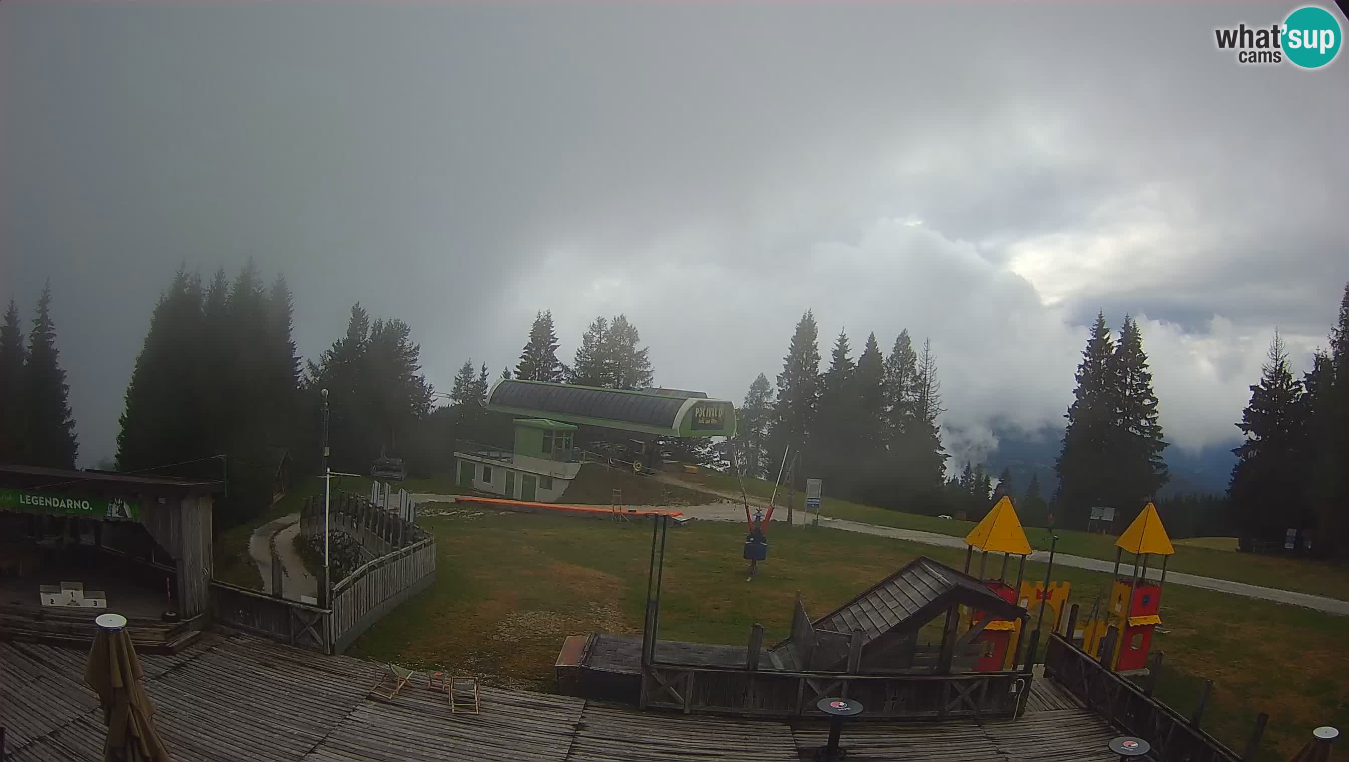 Webcam Počivalo – Alpska Perla | Vista live dalla stazione sciistica di Cerkno