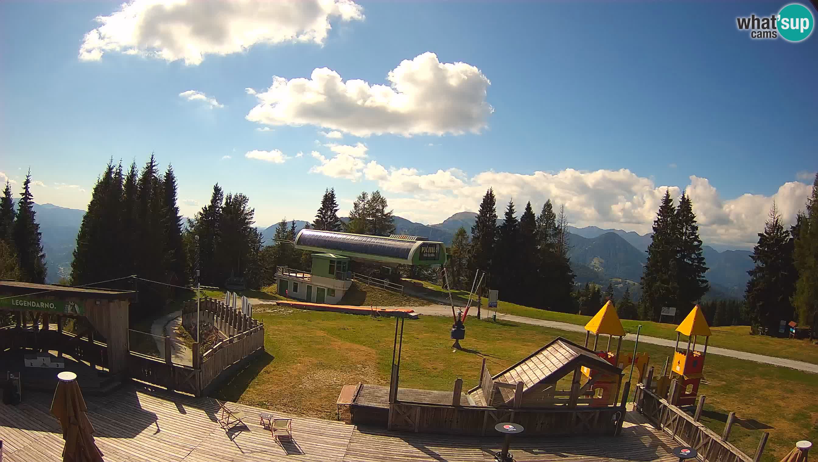 Webcam de la station de ski des Alpes slovènes à Cerkno Počivalo