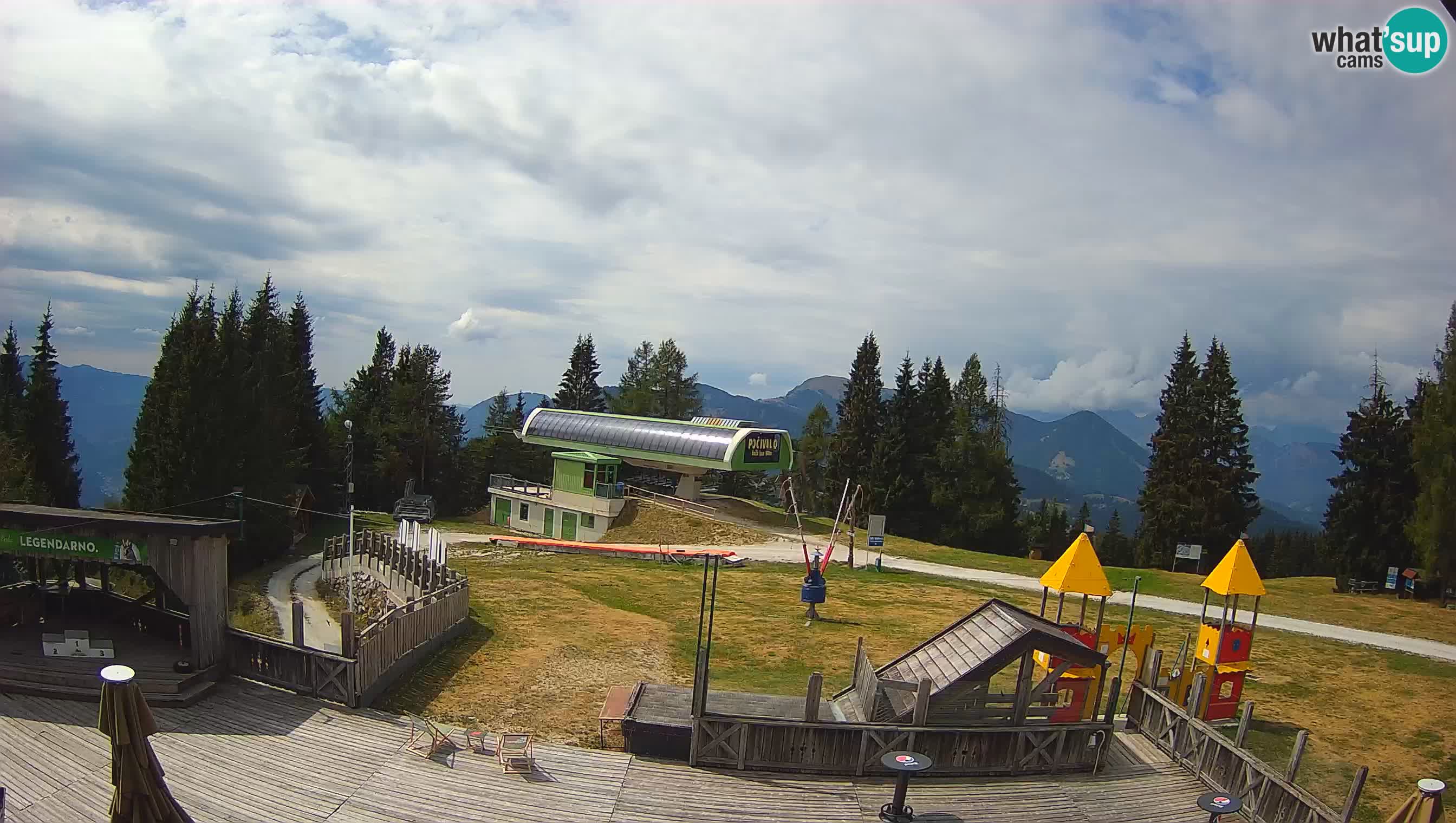 Webcam Počivalo – Alpska Perla | Vista live dalla stazione sciistica di Cerkno