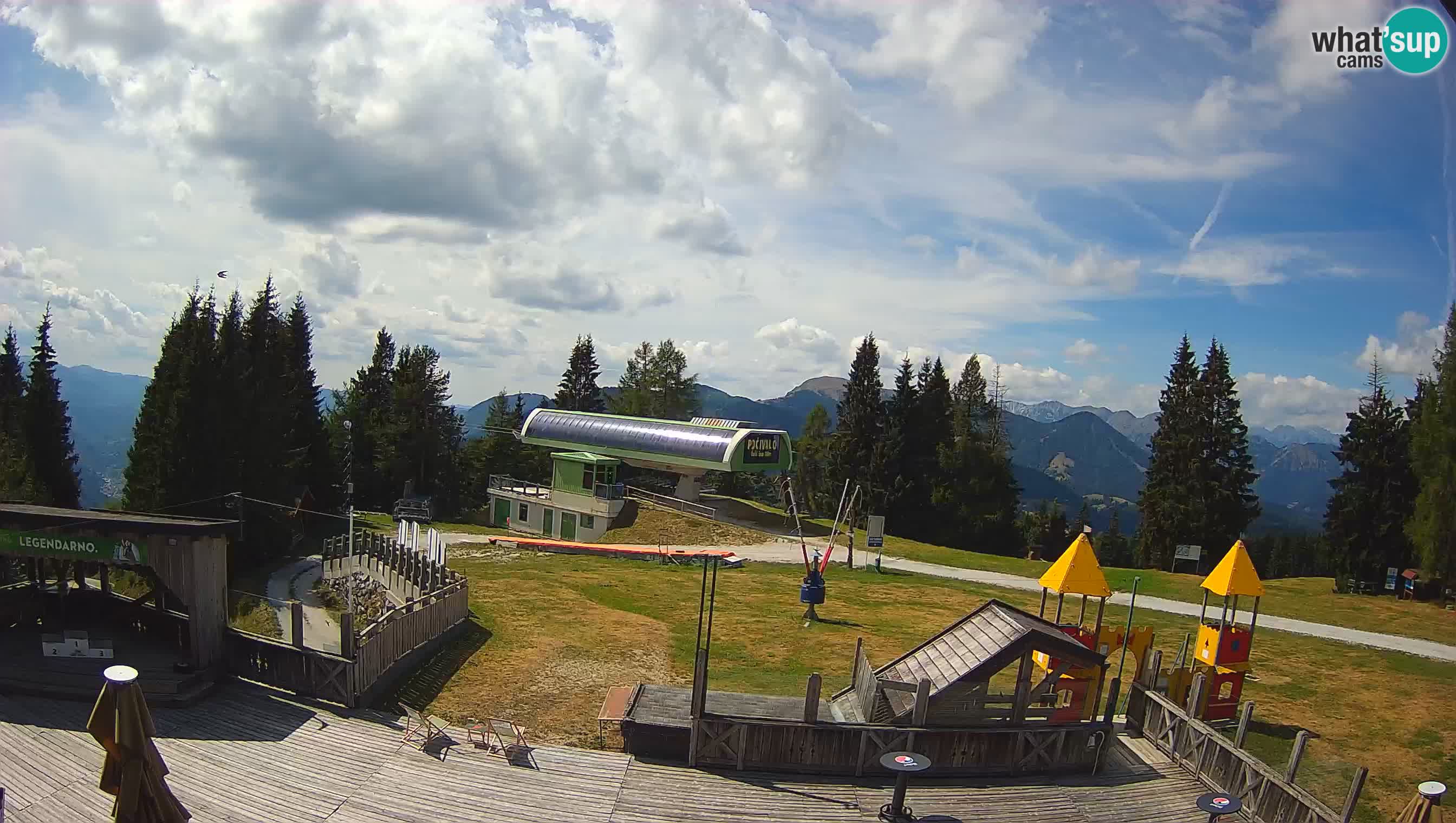 Webcam Počivalo – Alpska Perla | Vista live dalla stazione sciistica di Cerkno