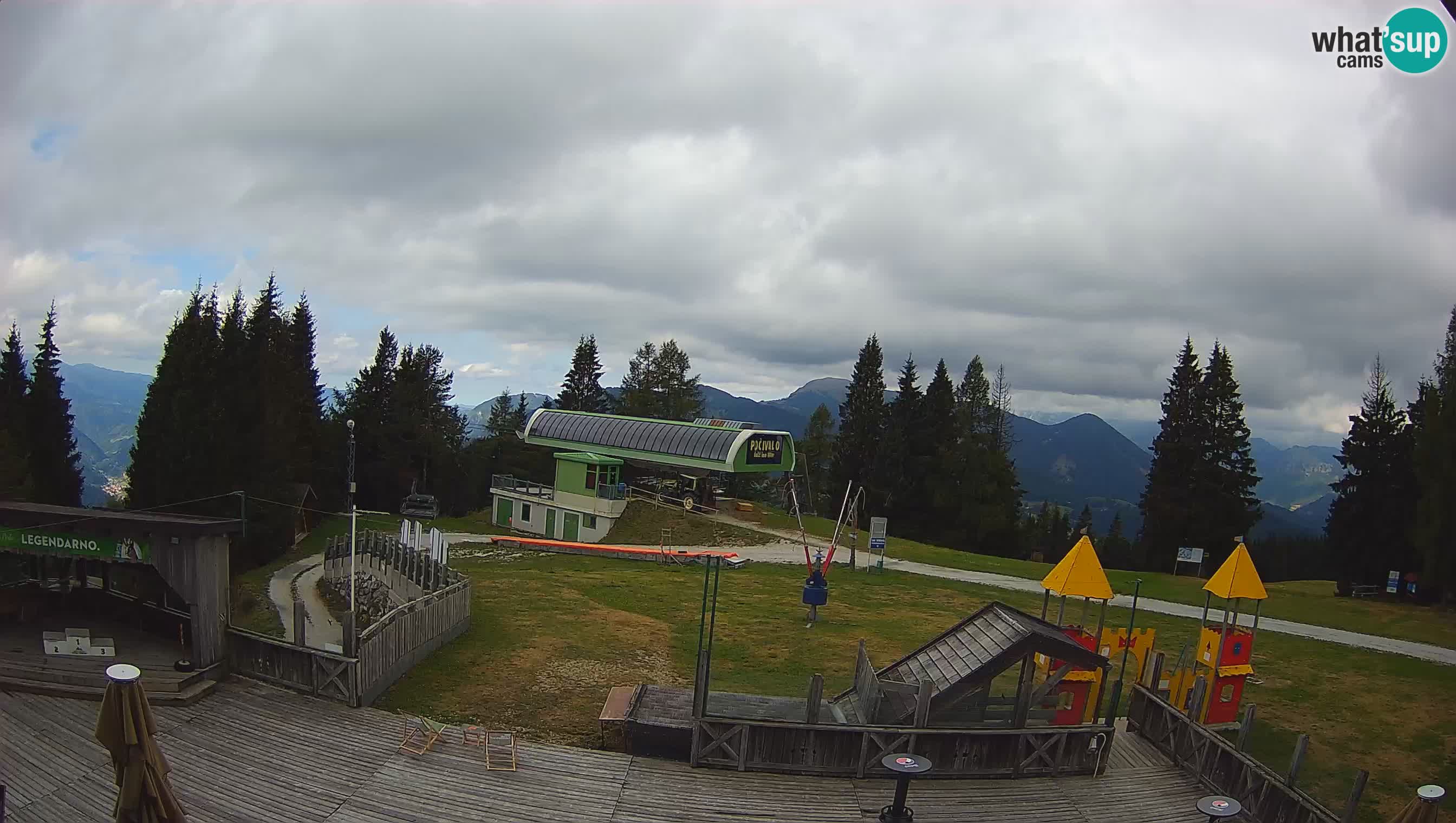 Webcam de la station de ski des Alpes slovènes à Cerkno Počivalo