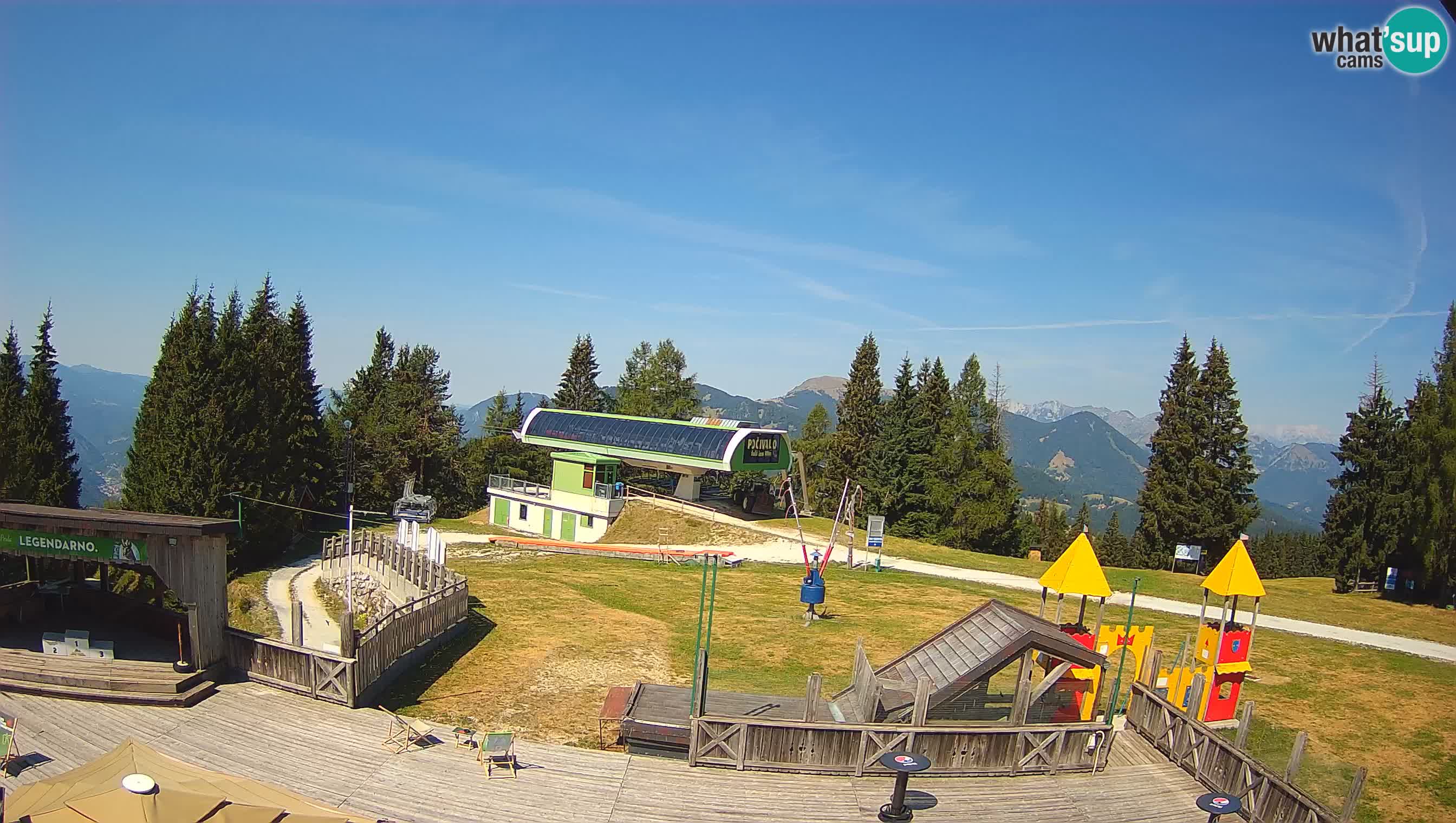 Webcam Počivalo – Alpska Perla | Vista live dalla stazione sciistica di Cerkno