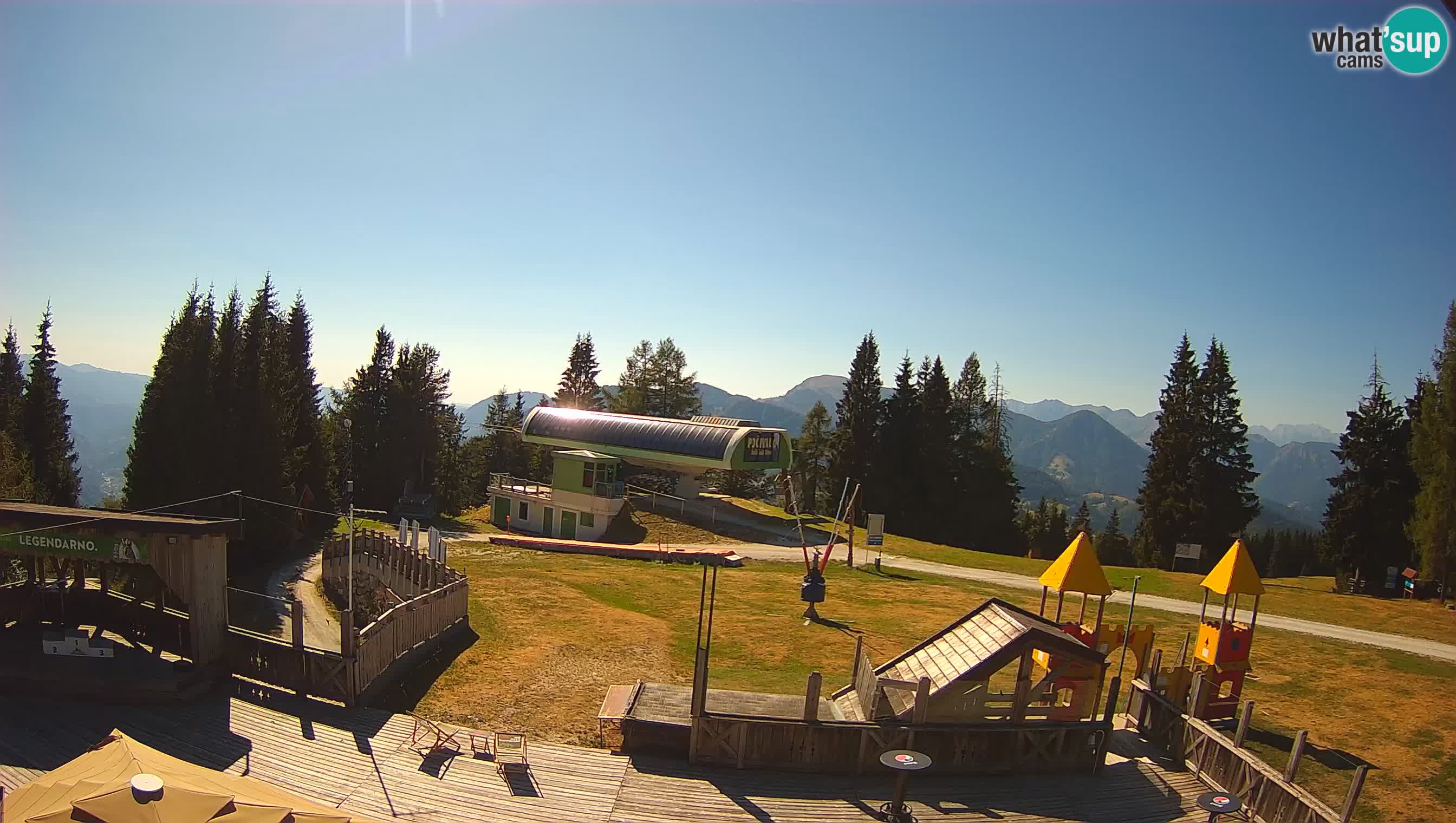 Webcam Počivalo – Alpska Perla | Vista live dalla stazione sciistica di Cerkno
