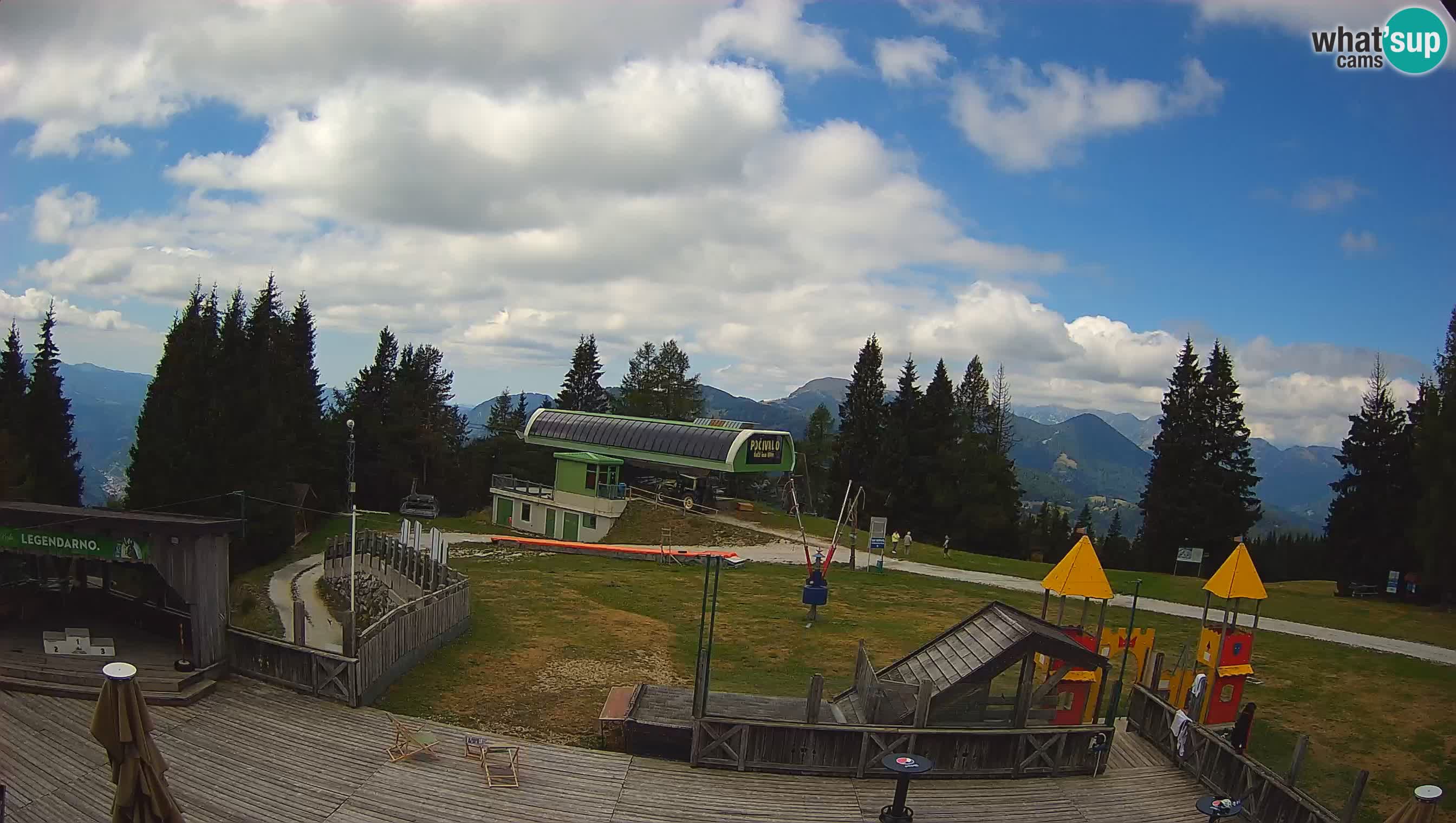 Webcam Počivalo – Alpska Perla | Vista live dalla stazione sciistica di Cerkno