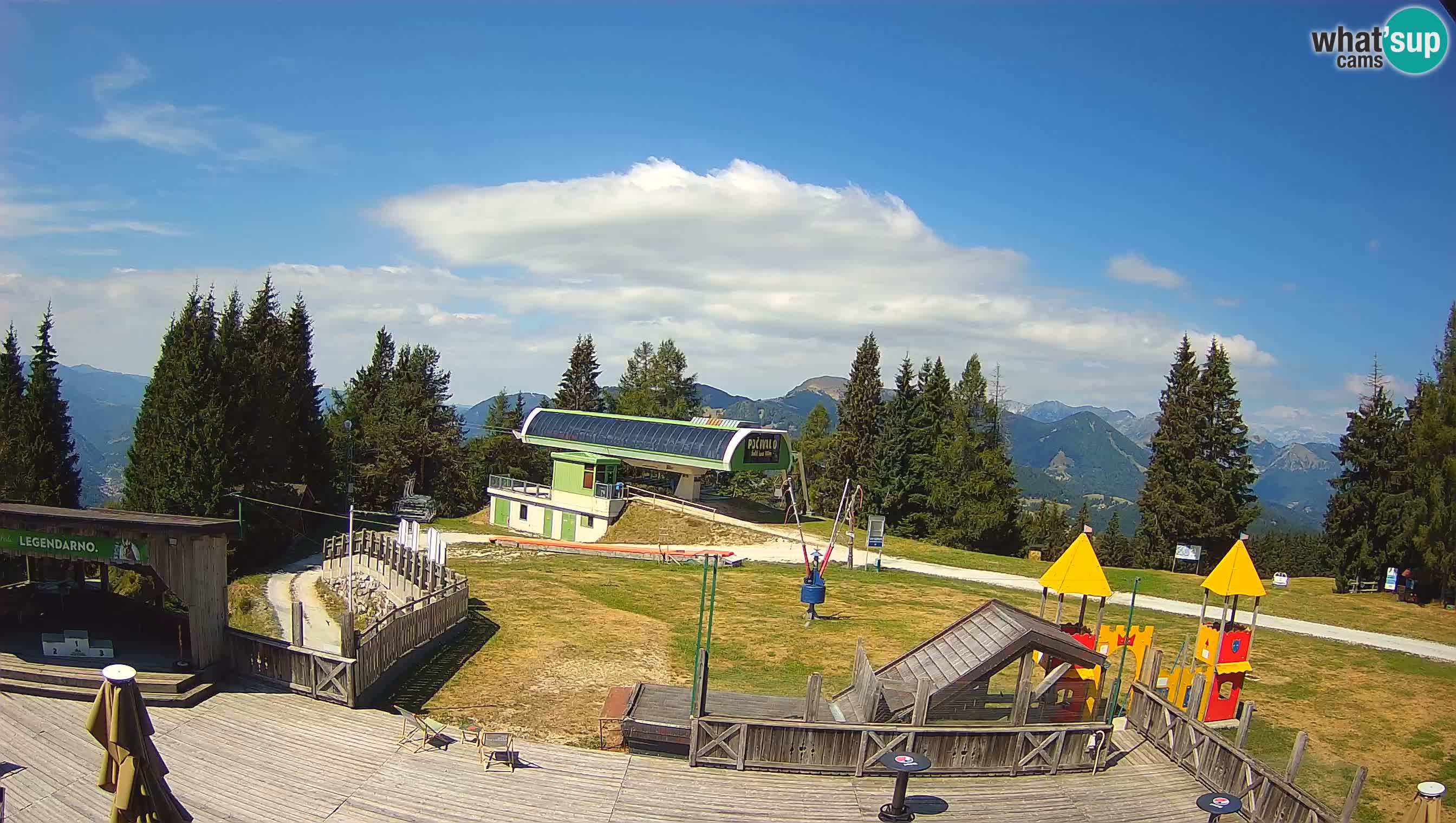Webcam Počivalo – Alpska Perla | Vista live dalla stazione sciistica di Cerkno