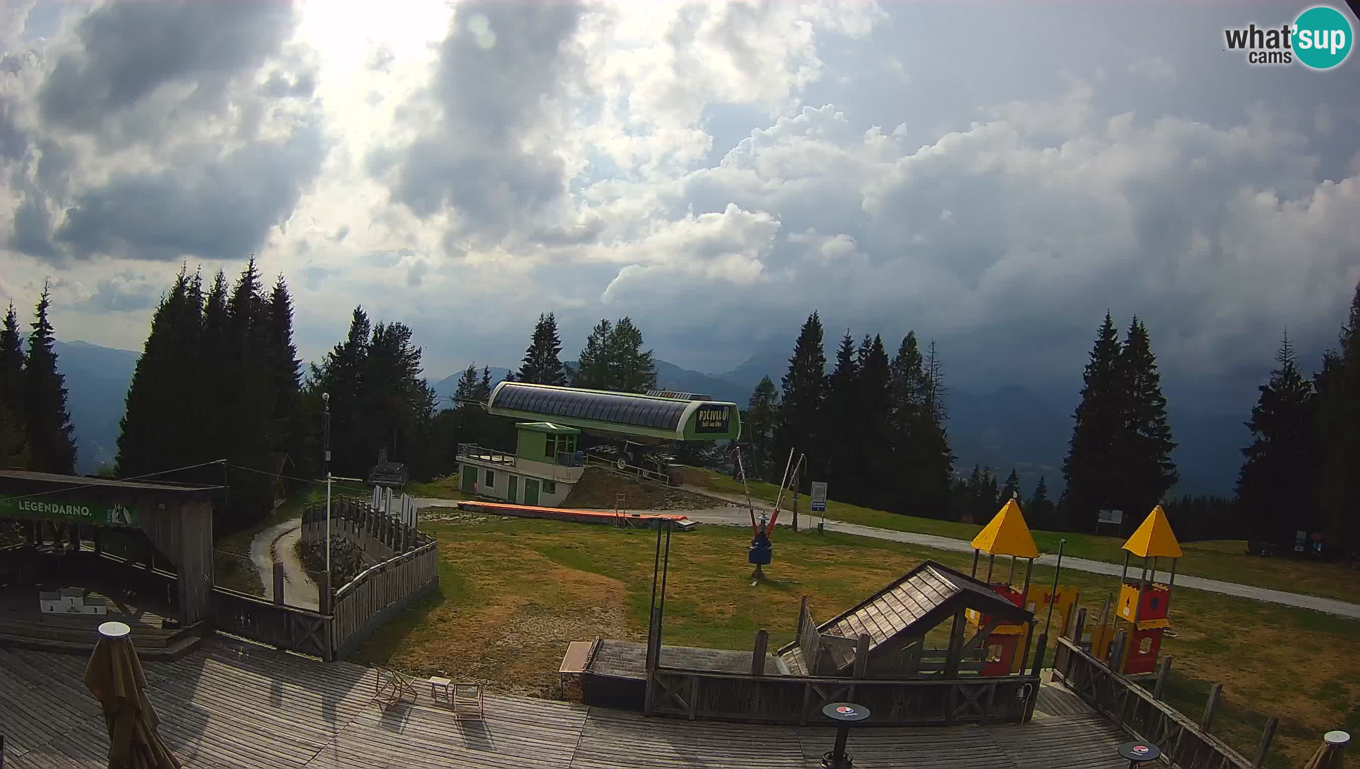 Webcam de la station de ski des Alpes slovènes à Cerkno Počivalo