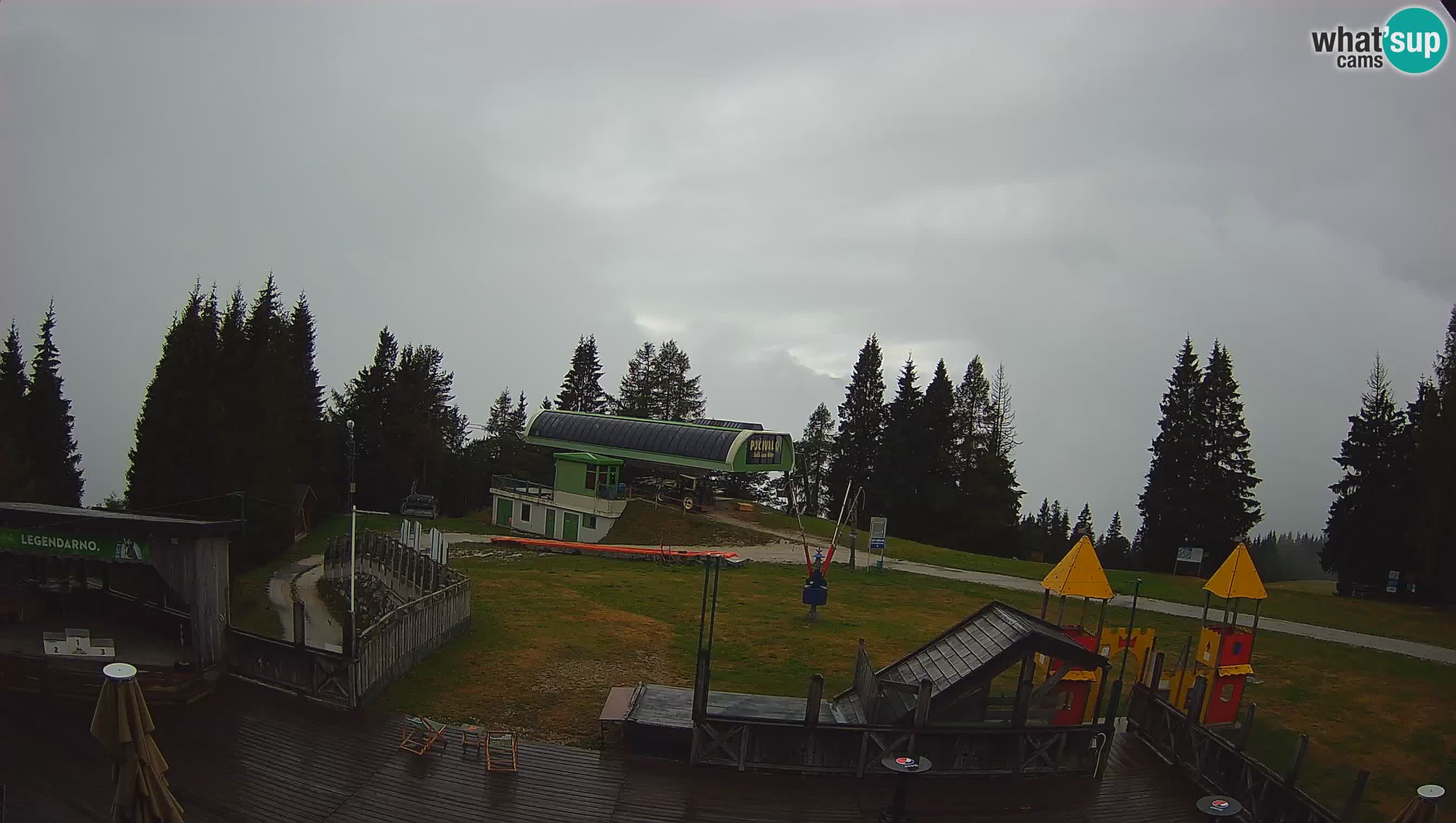 Webcam de la station de ski des Alpes slovènes à Cerkno Počivalo