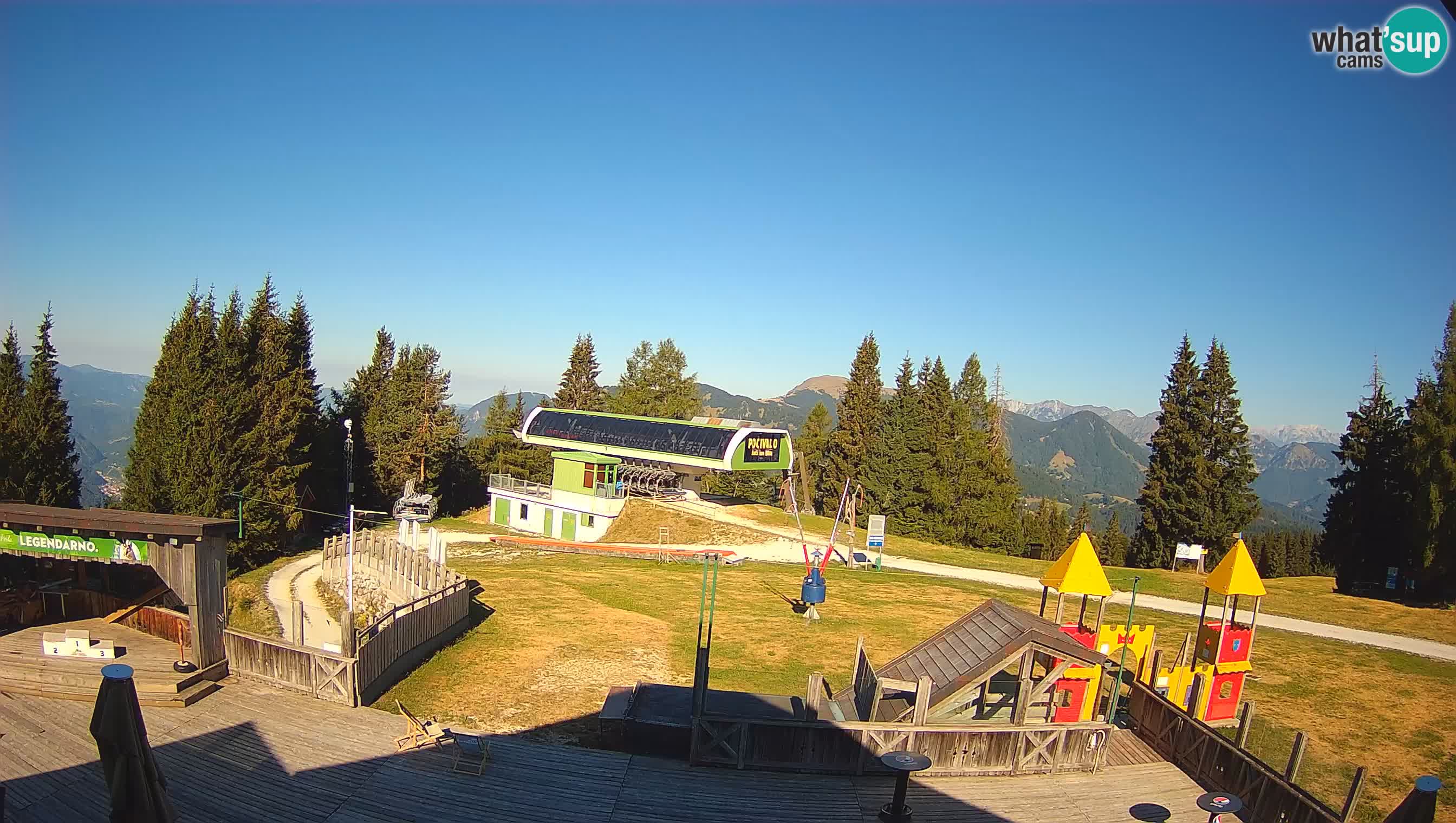 Cámara web Počivalo – Alpska Perla | Vista en vivo desde la estación de esquí Cerkno