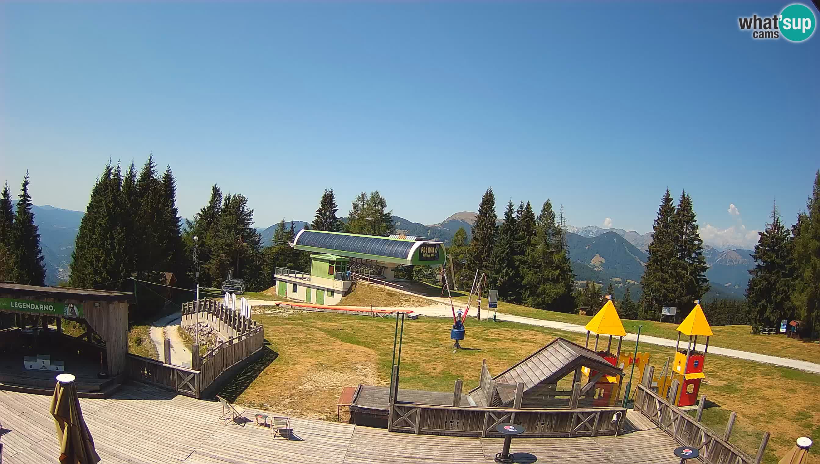 Webcam Počivalo – Alpska Perla | Vista live dalla stazione sciistica di Cerkno
