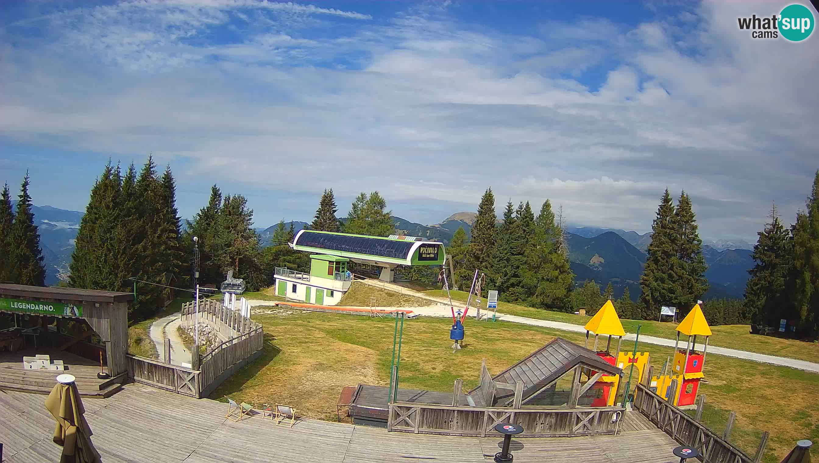 Cámara web Počivalo – Alpska Perla | Vista en vivo desde la estación de esquí Cerkno