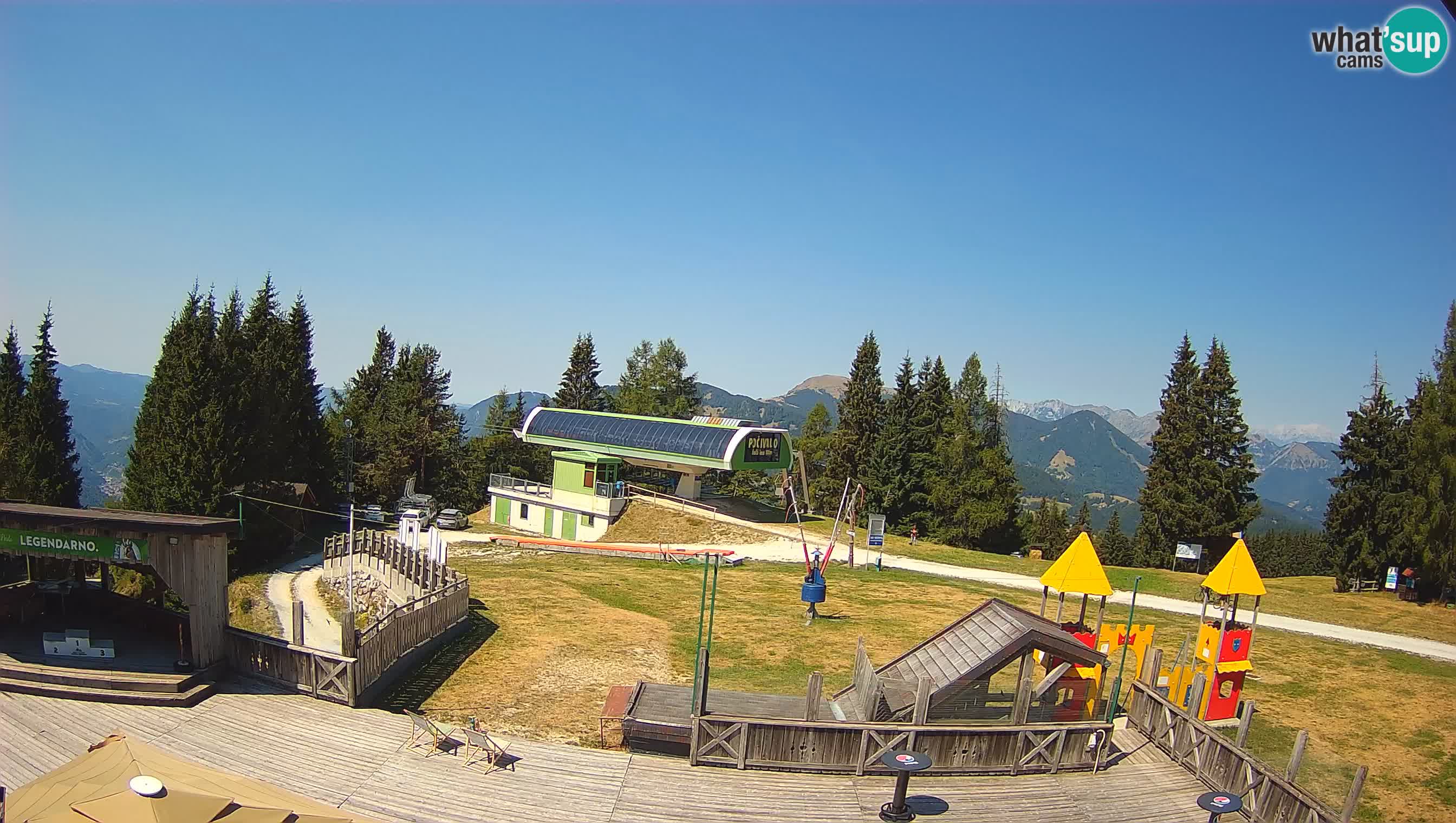 Webcam Počivalo – Alpska Perla | Vista live dalla stazione sciistica di Cerkno