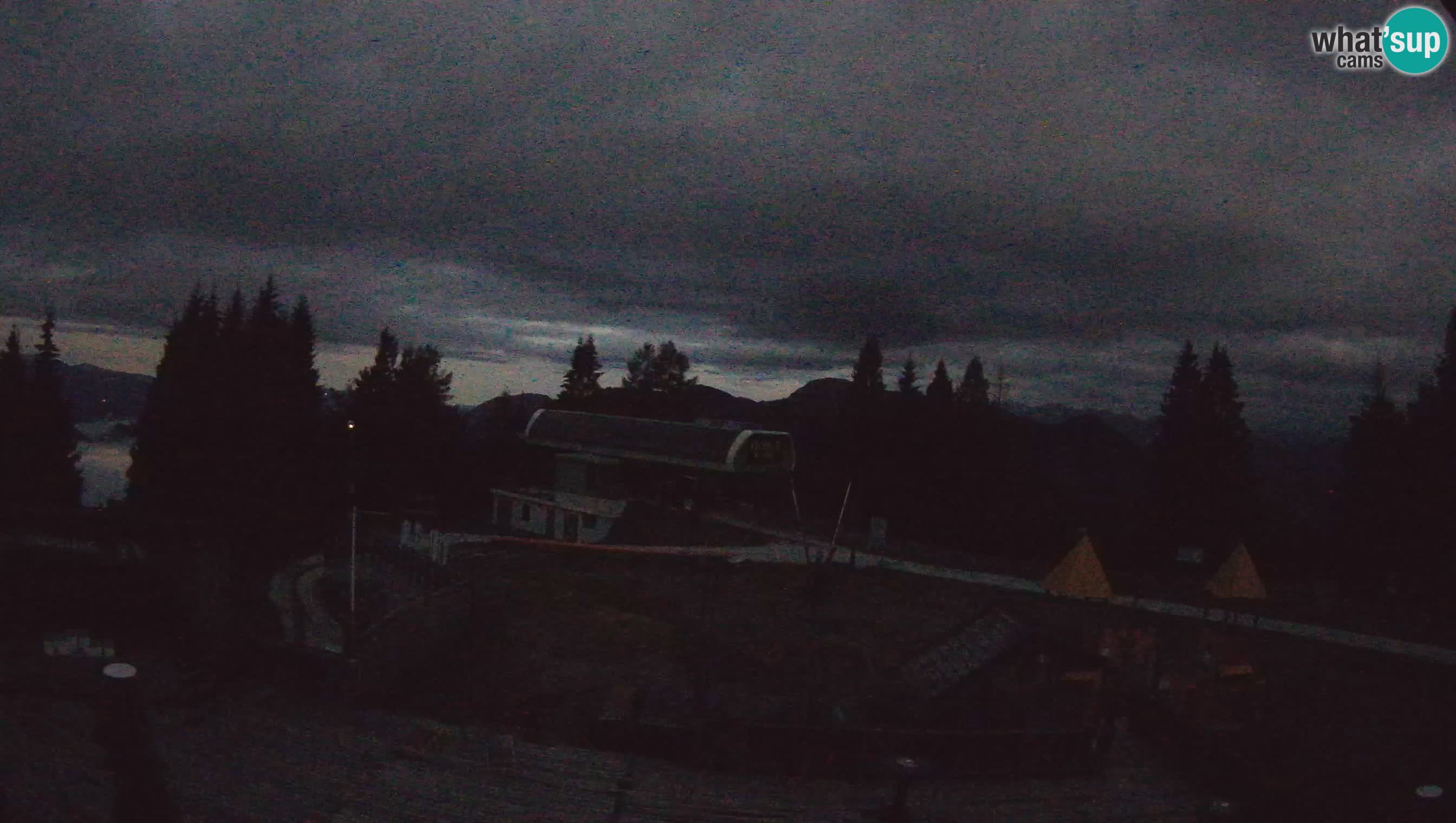 Webcam de la station de ski des Alpes slovènes à Cerkno Počivalo