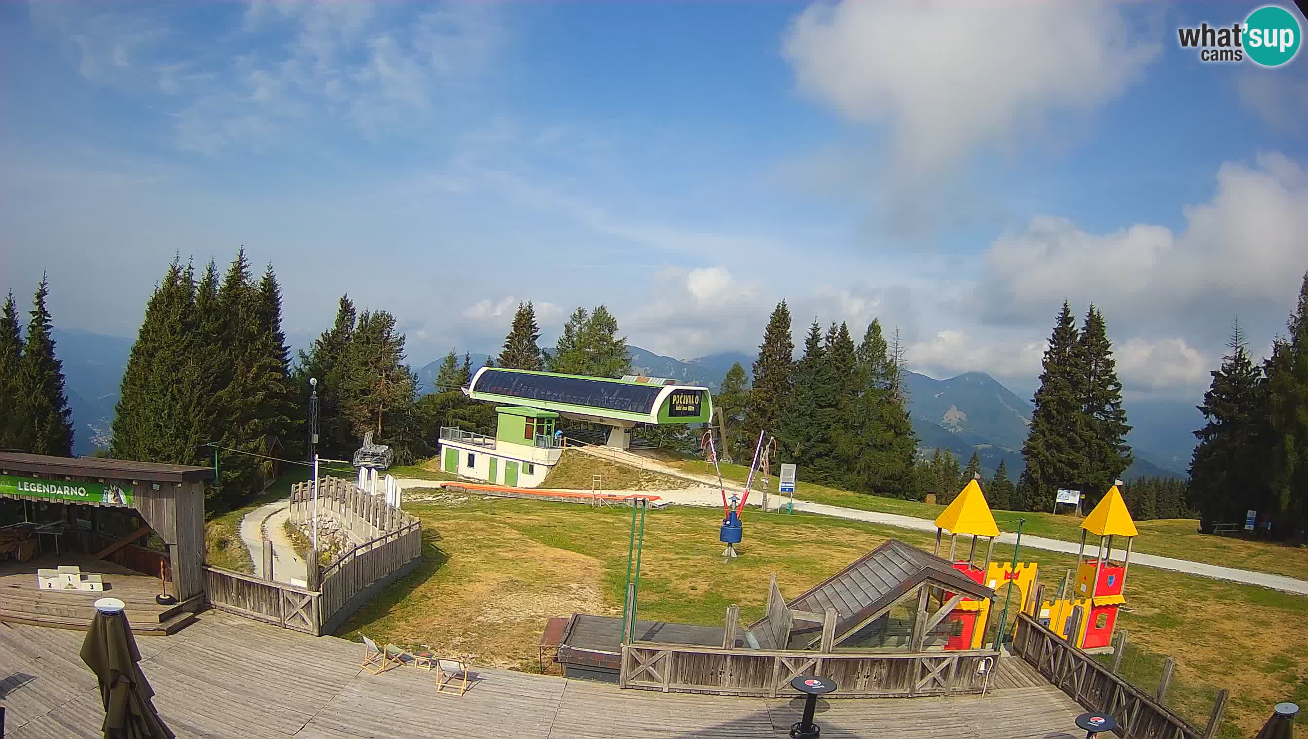 Cámara web Počivalo – Alpska Perla | Vista en vivo desde la estación de esquí Cerkno