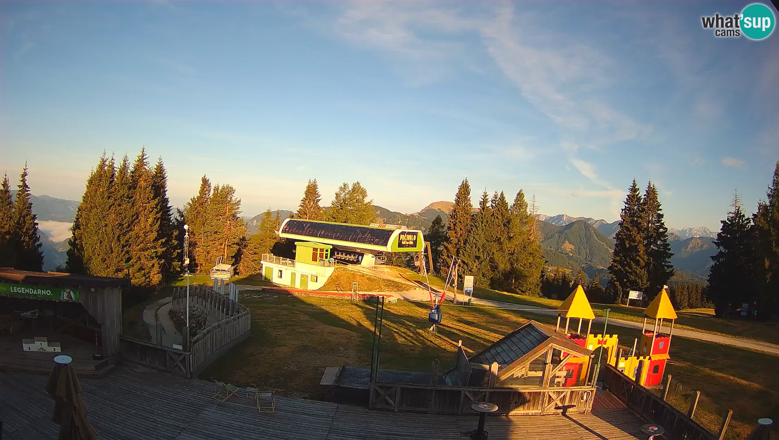 Cámara web Počivalo – Alpska Perla | Vista en vivo desde la estación de esquí Cerkno