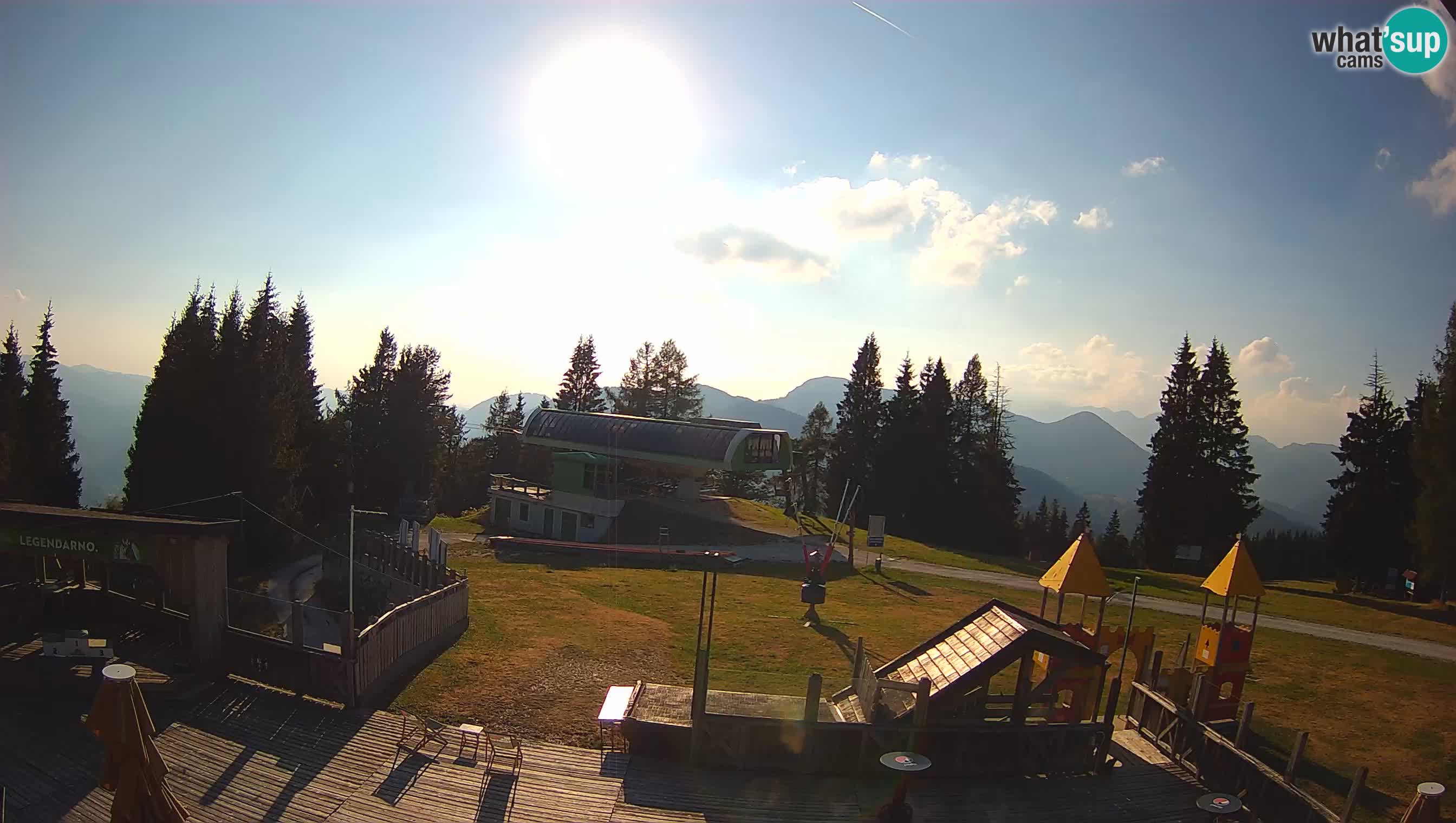 Webcam de la station de ski des Alpes slovènes à Cerkno Počivalo