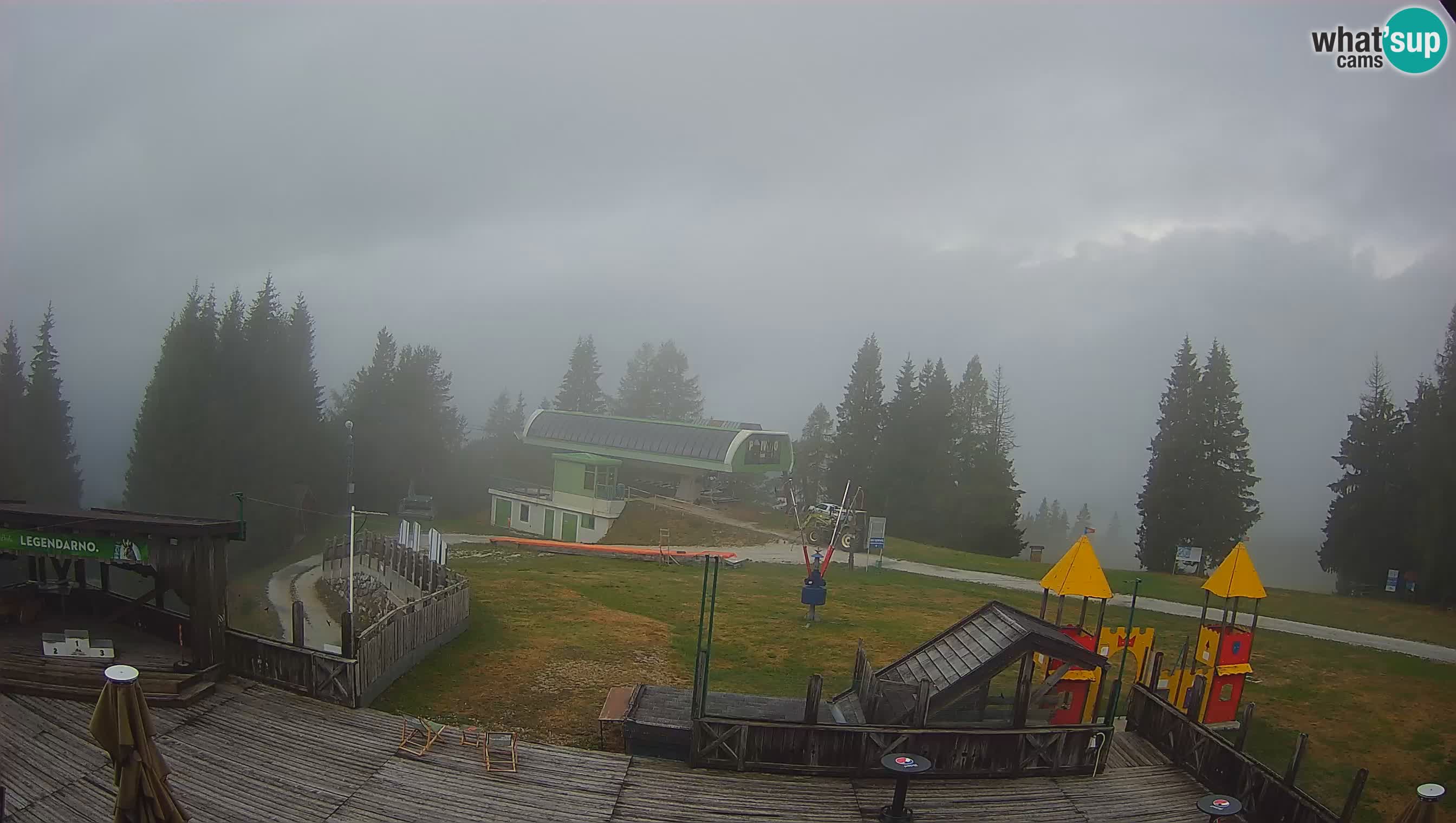 Webcam Počivalo – Alpska Perla | Vista live dalla stazione sciistica di Cerkno