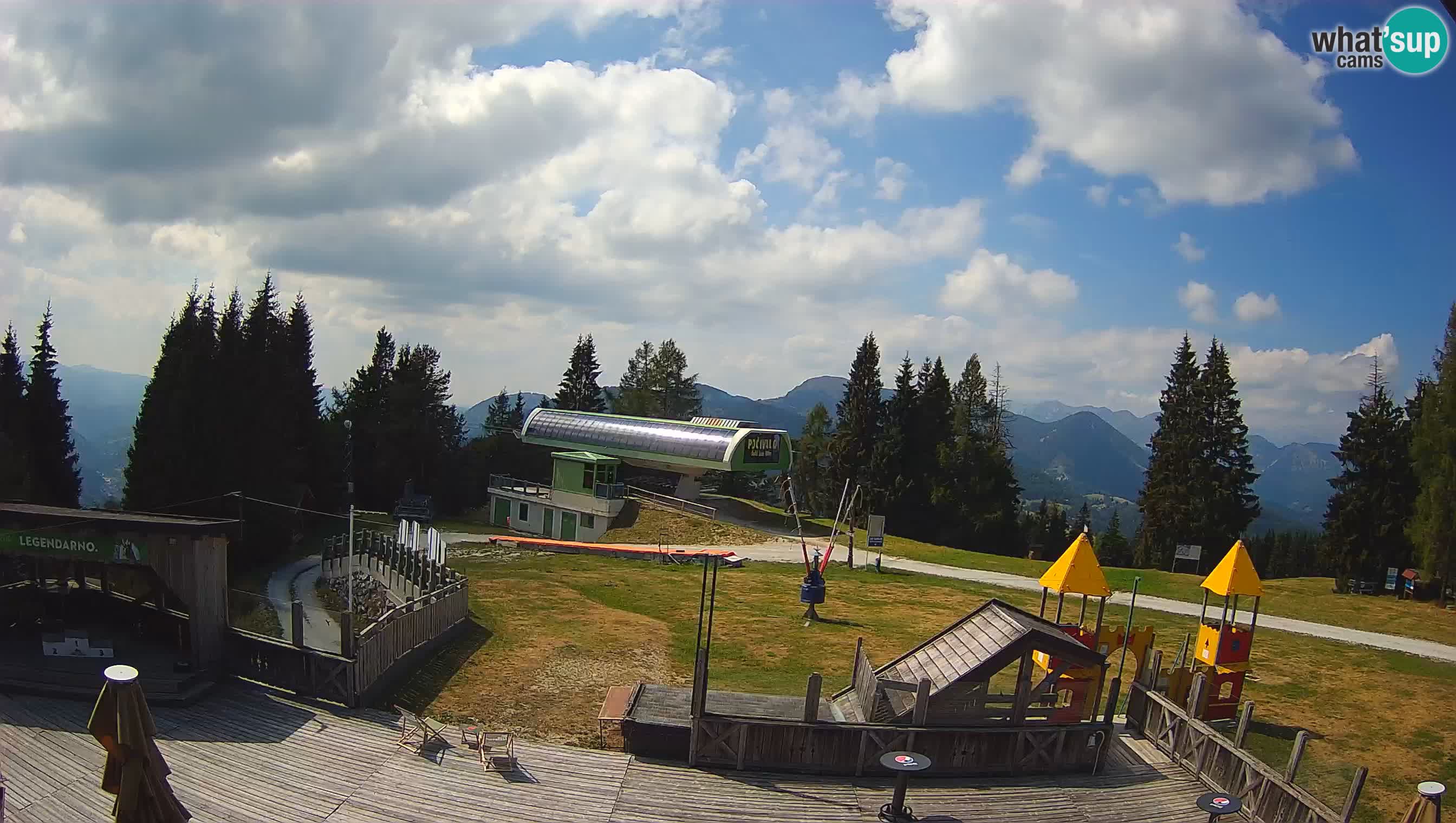 Webcam de la station de ski des Alpes slovènes à Cerkno Počivalo
