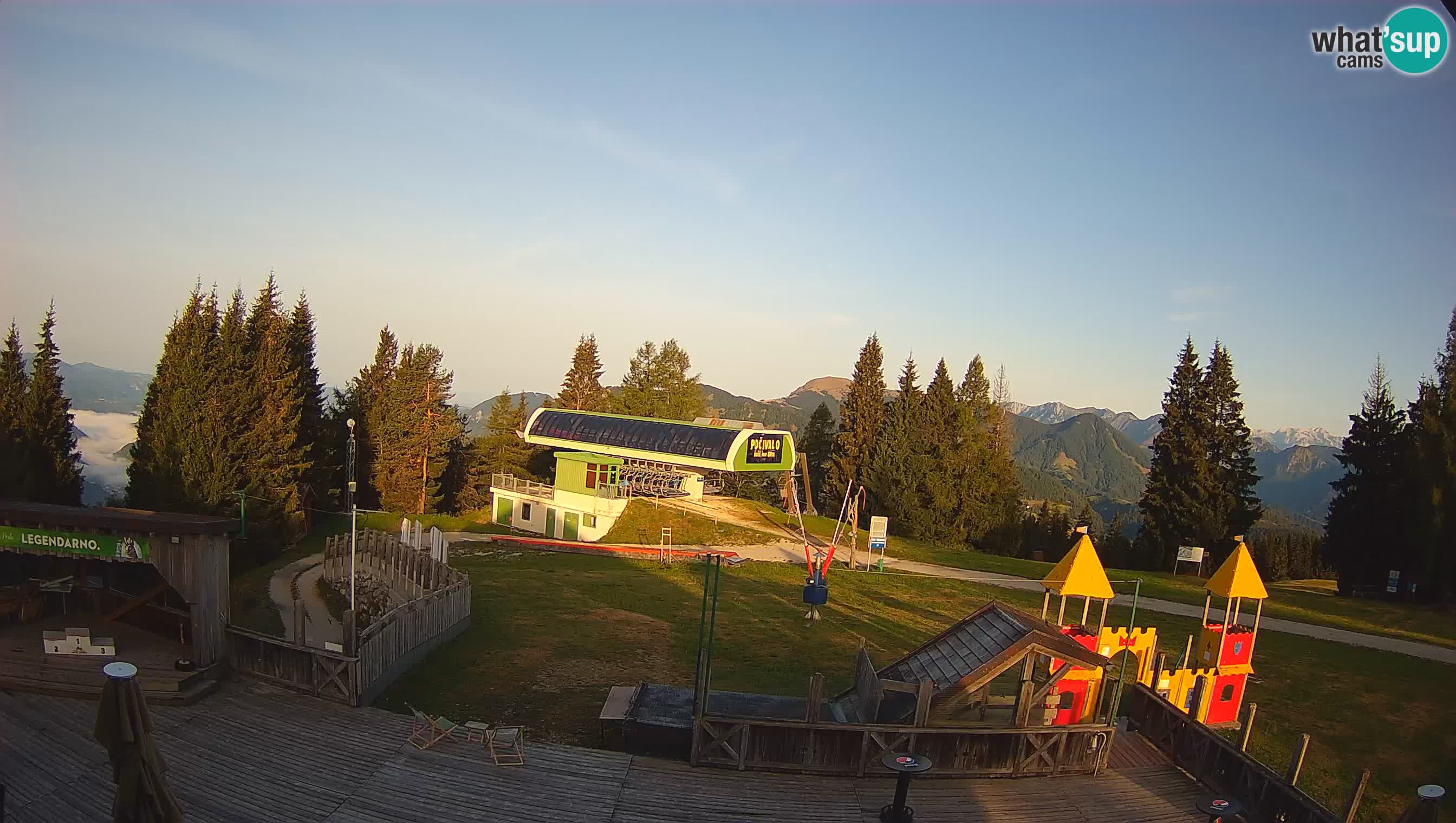 Cámara web Počivalo – Alpska Perla | Vista en vivo desde la estación de esquí Cerkno