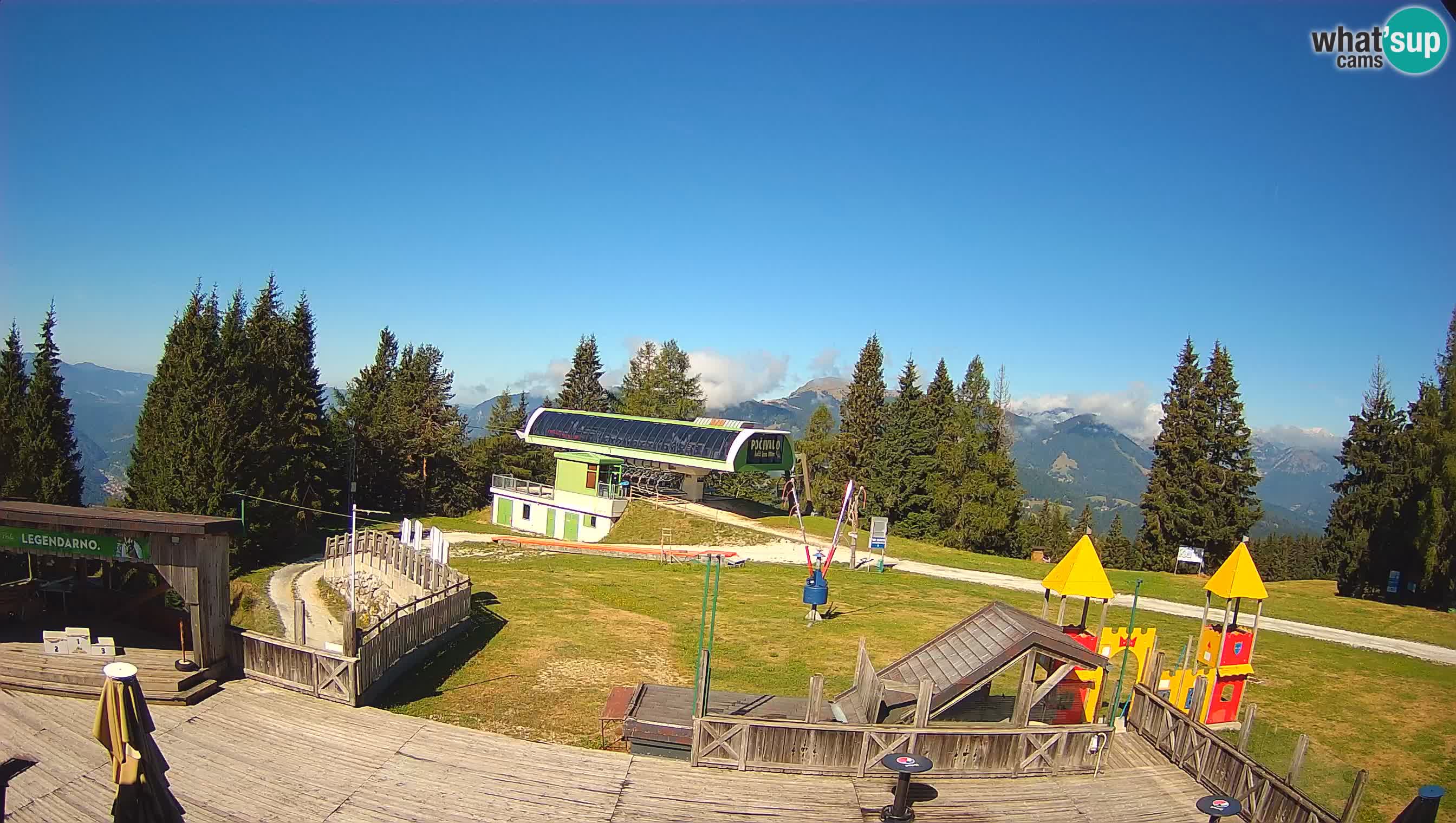 Webcam Počivalo – Alpska Perla | Vista live dalla stazione sciistica di Cerkno