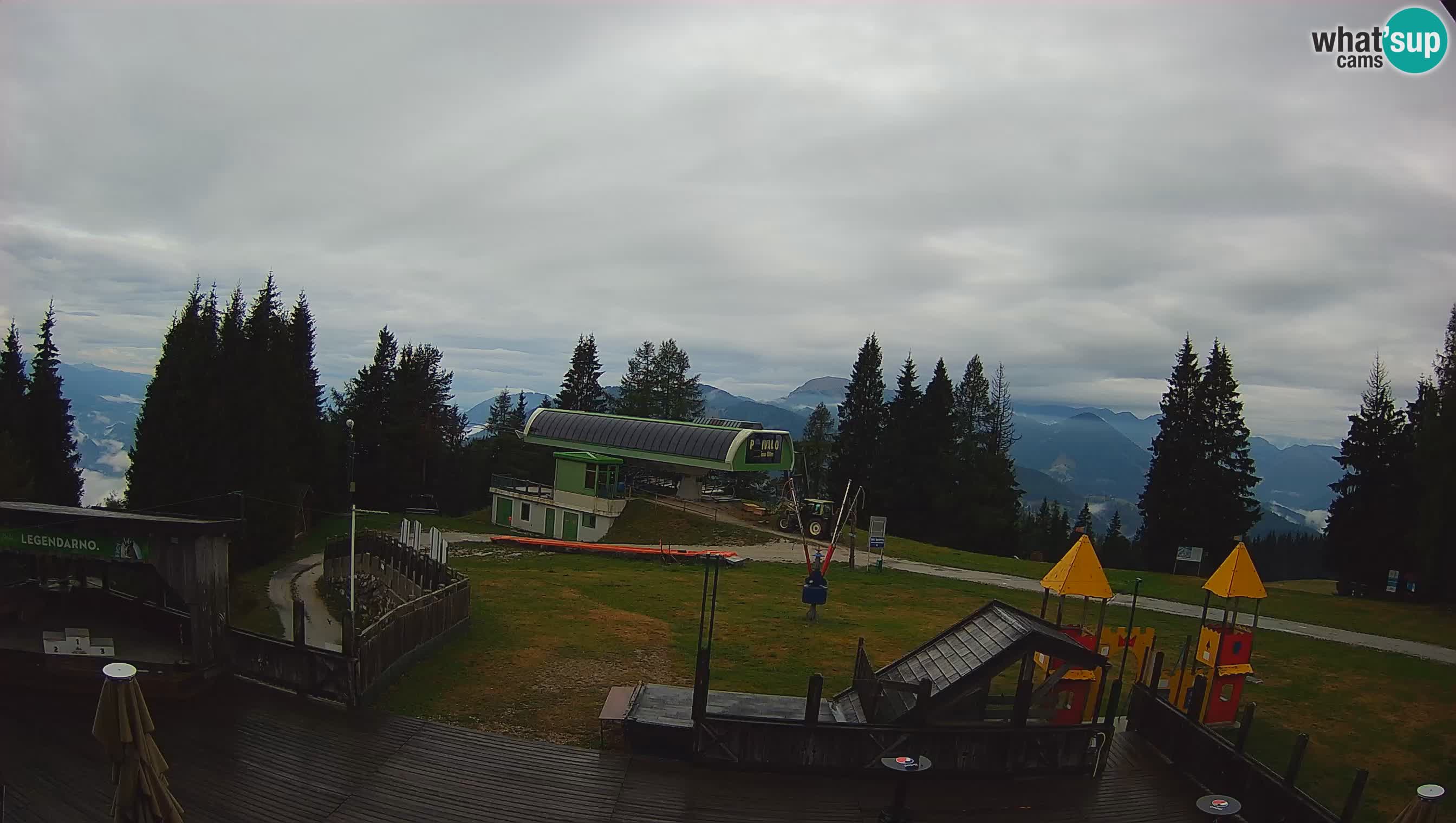 Web kamera Počivalo – Alpska Perla | Pogled uživo sa skijališta Cerkno