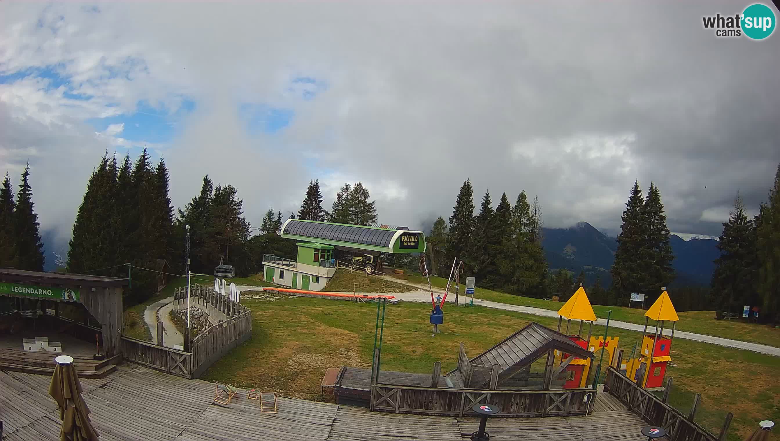 Webcam de la station de ski des Alpes slovènes à Cerkno Počivalo
