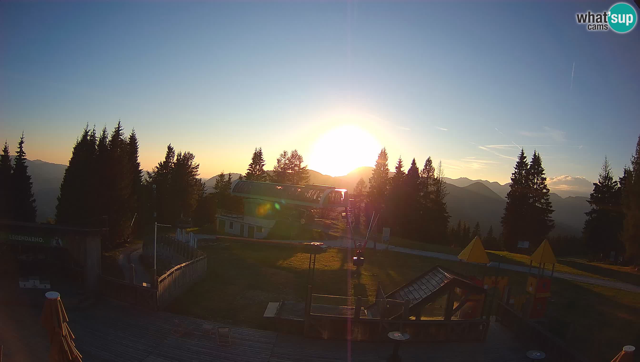 Webcam Počivalo – Alpska Perla | Vista live dalla stazione sciistica di Cerkno