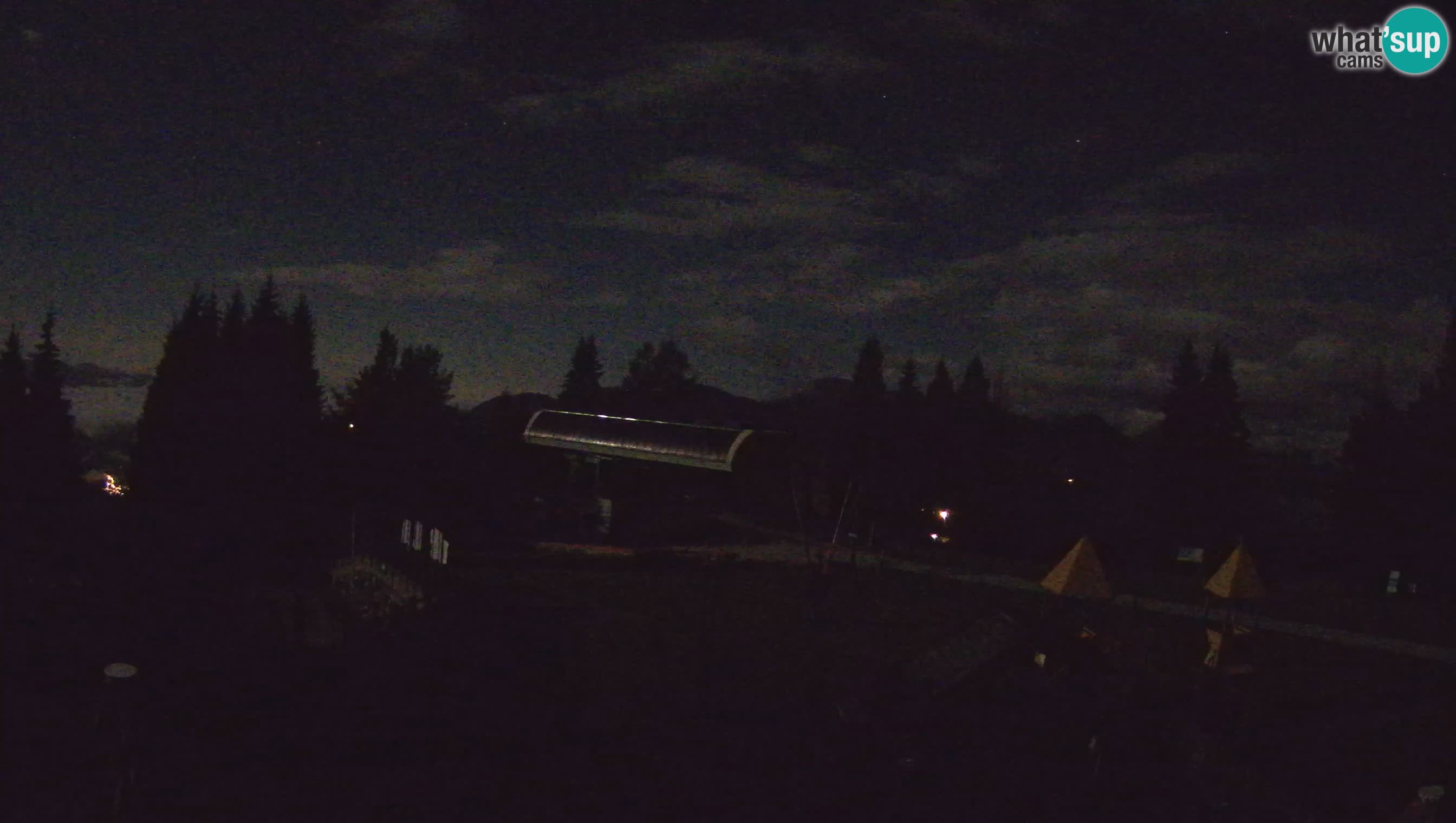 Webcam de la station de ski des Alpes slovènes à Cerkno Počivalo