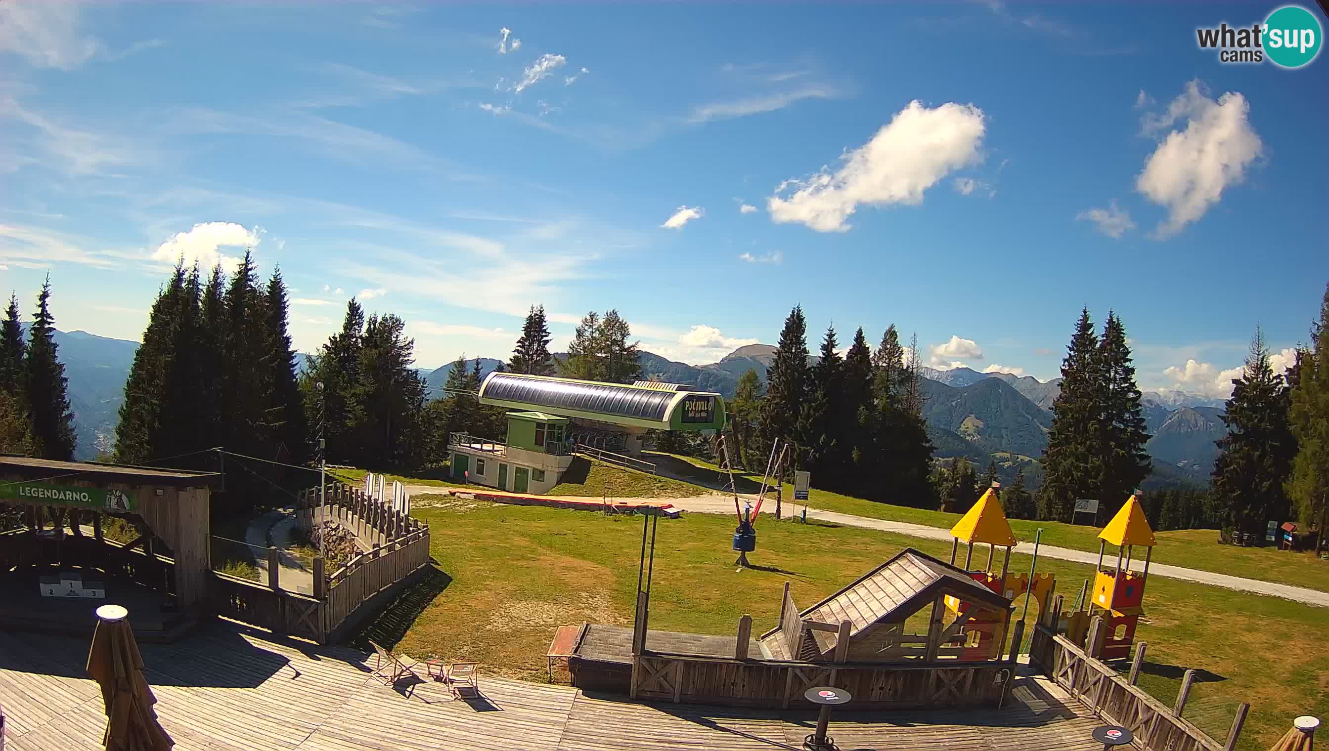 Cámara web Počivalo – Alpska Perla | Vista en vivo desde la estación de esquí Cerkno
