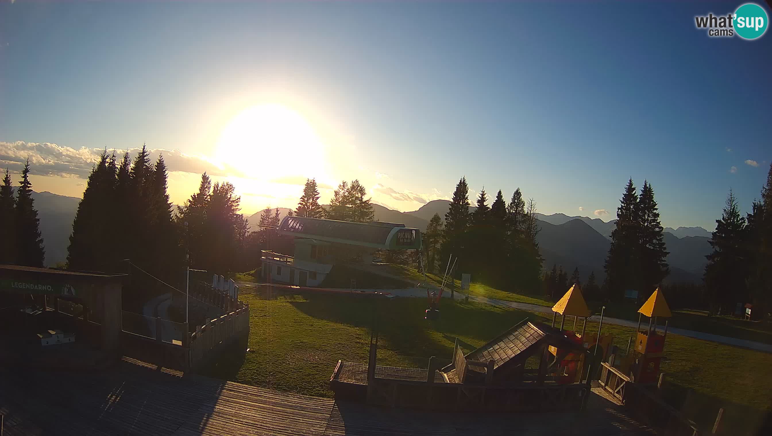 Webcam Počivalo – Alpska Perla | Vista live dalla stazione sciistica di Cerkno