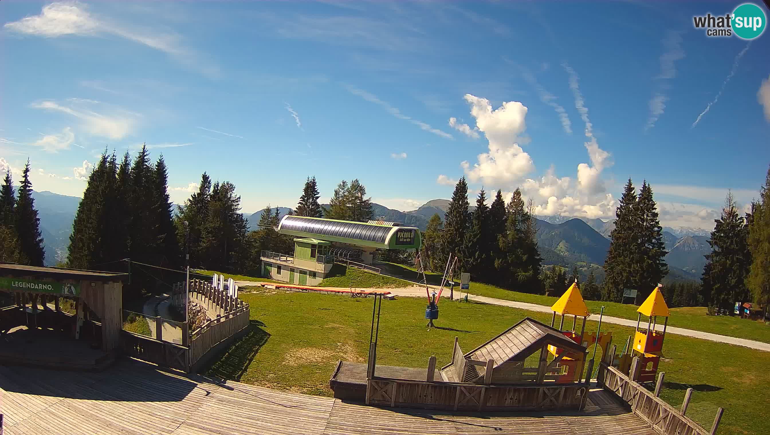 Web kamera Počivalo – Alpska Perla | Pogled uživo sa skijališta Cerkno